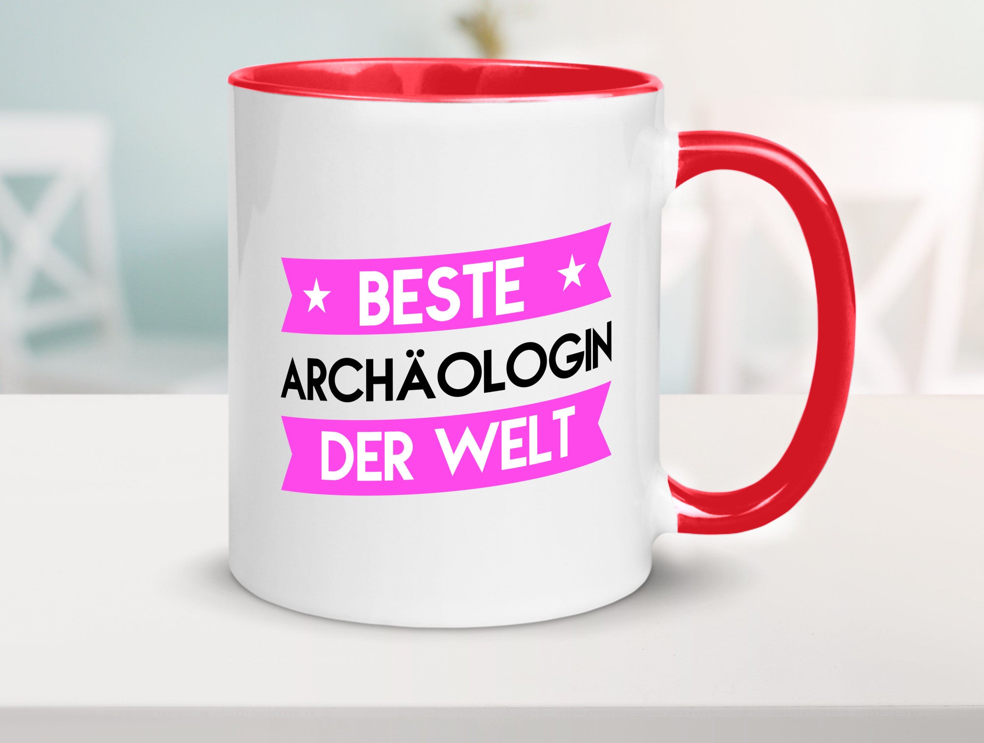 Beste Archäologin| Archäologie | Forscherin Humor Geschenkidee Tasse