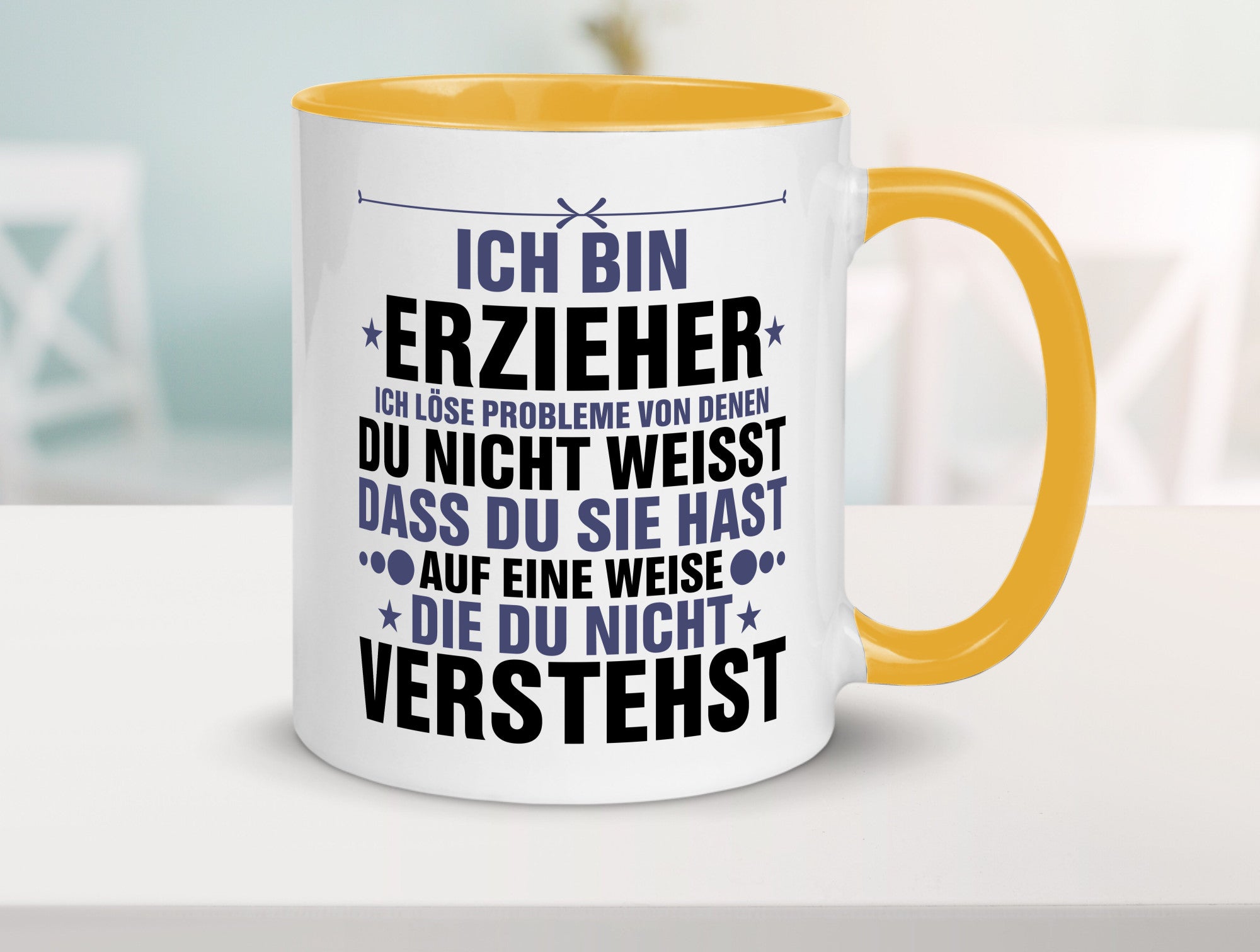 Löse Probleme: Erzieher | Pädagoge Schule v2 lustiger Spruch Geschenk Humor