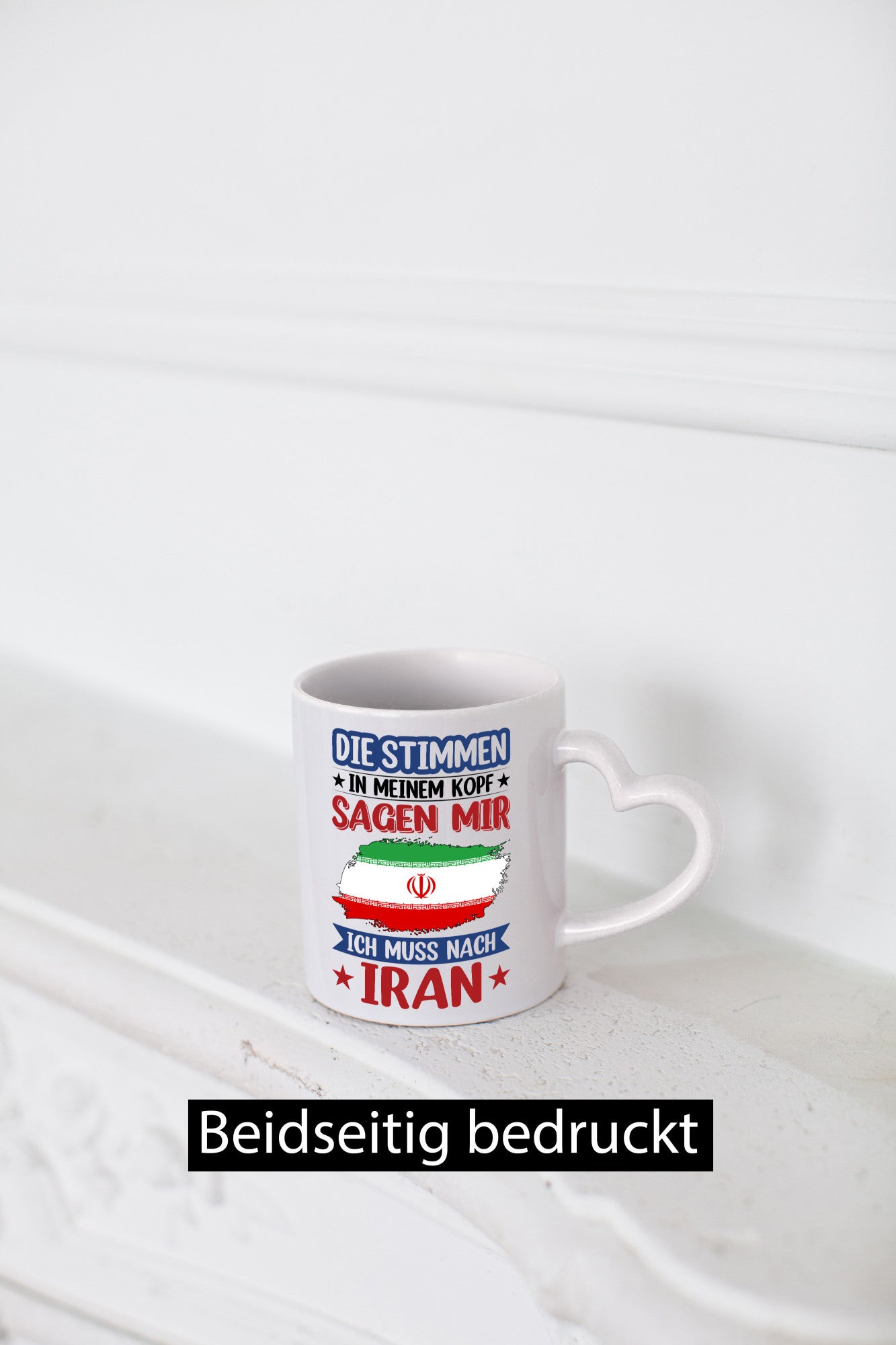 Iran | Urlaub Stimmen in meinem Kopf Traumland Humor Geschenkidee Tasse