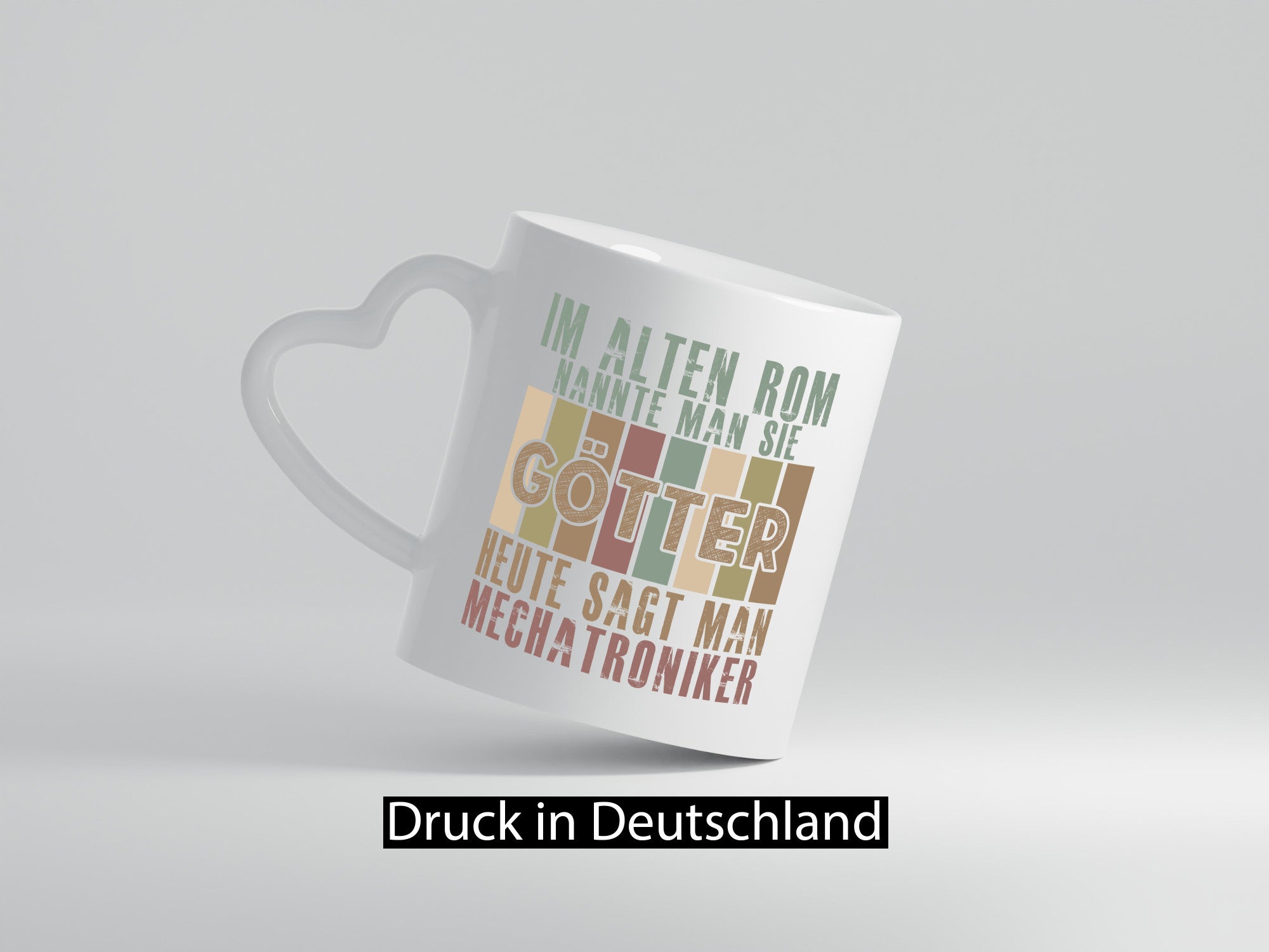 Heute sagt man: Mechatroniker | KFZ Humor Geschenkidee Tasse