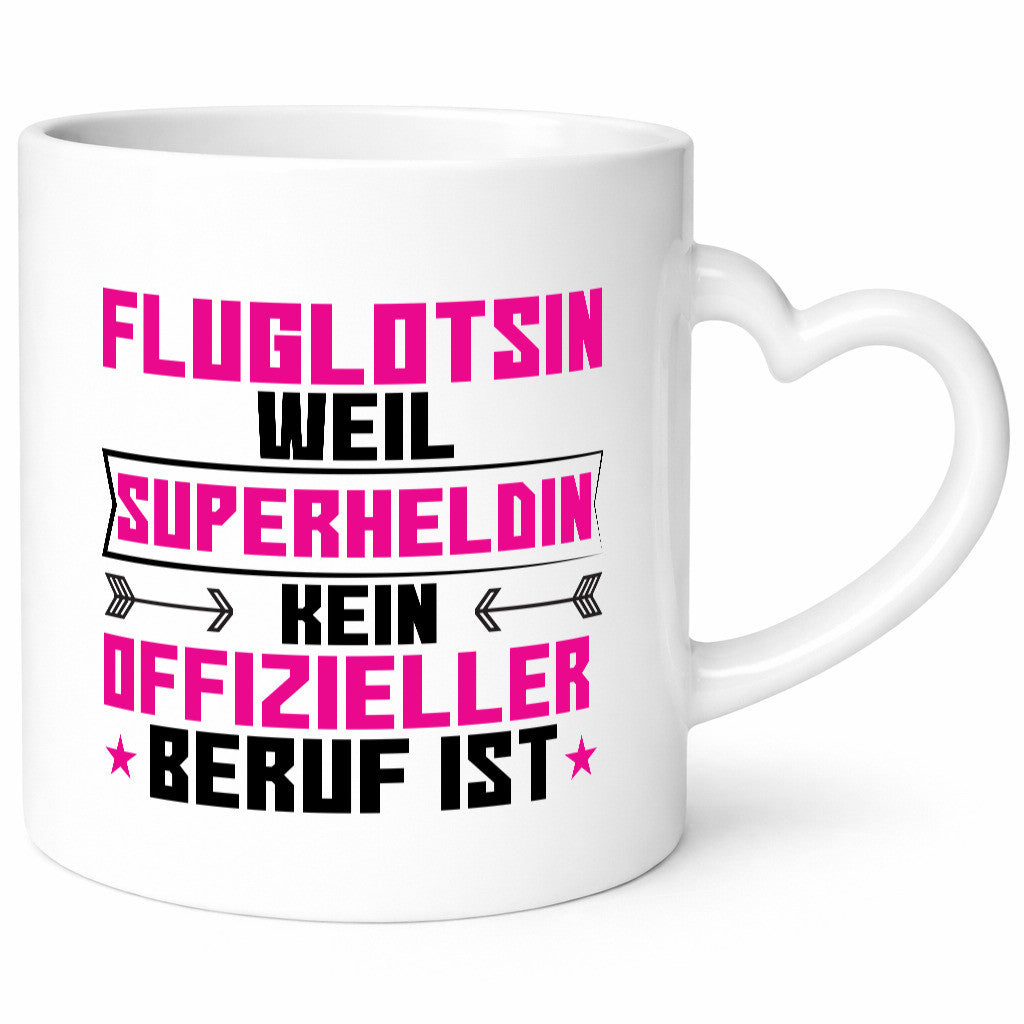 Superheldin Fluglotsin | Flughafen Flugverkehr Geschenkidee Humor Tasse