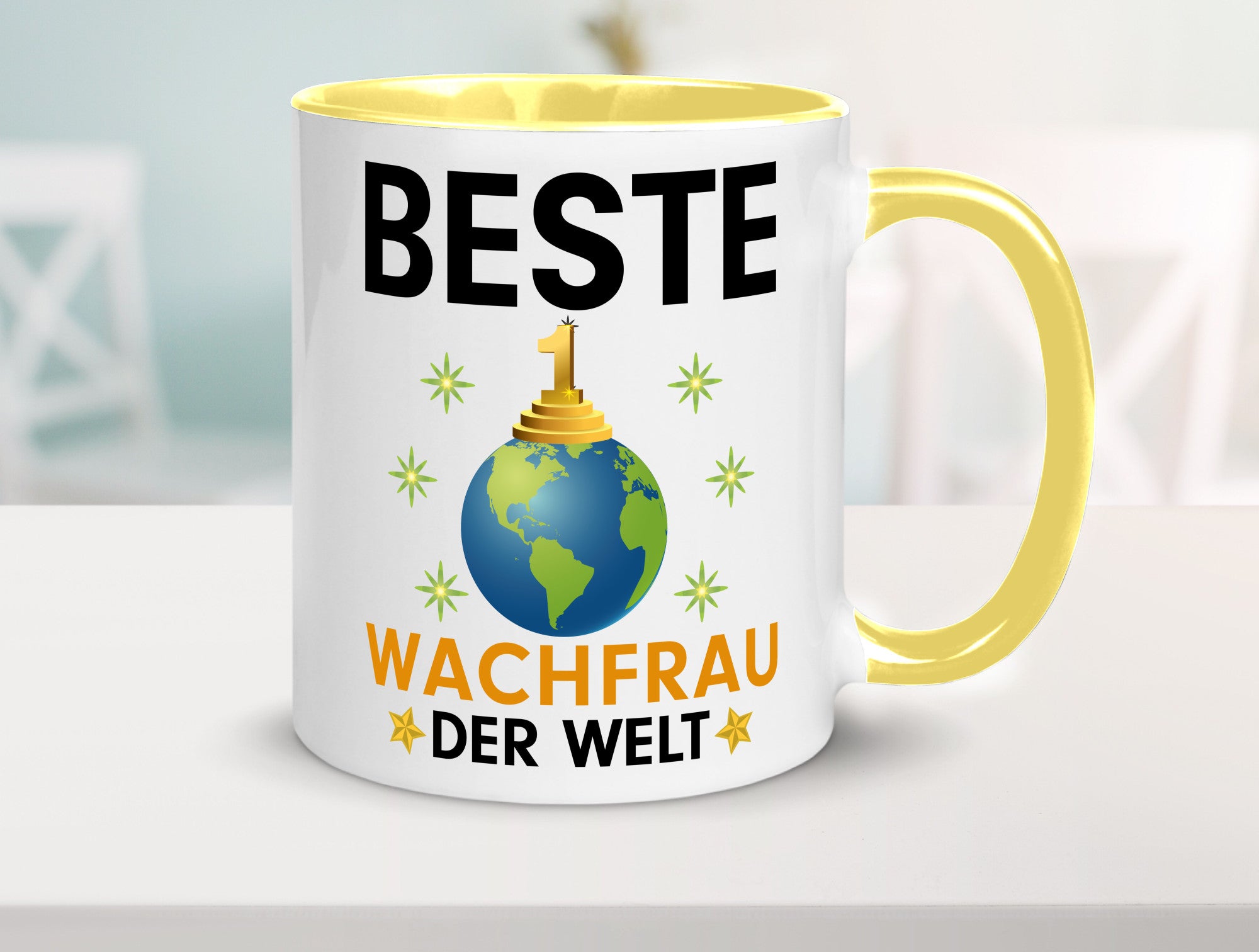 Welt Beste Wachfrau | Wachpersonal Nachtwächter Geschenk Humor Geschenkidee