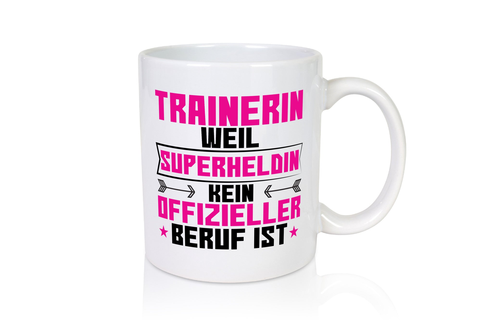 Superheldin Trainerin | Sportverein Humor Geschenkidee Tasse