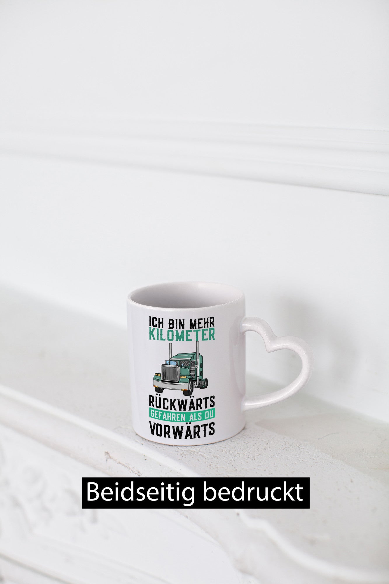 Ich bin mehr KM gefahren | LKW Fahrer Trucker Geschenkidee Humor Tasse