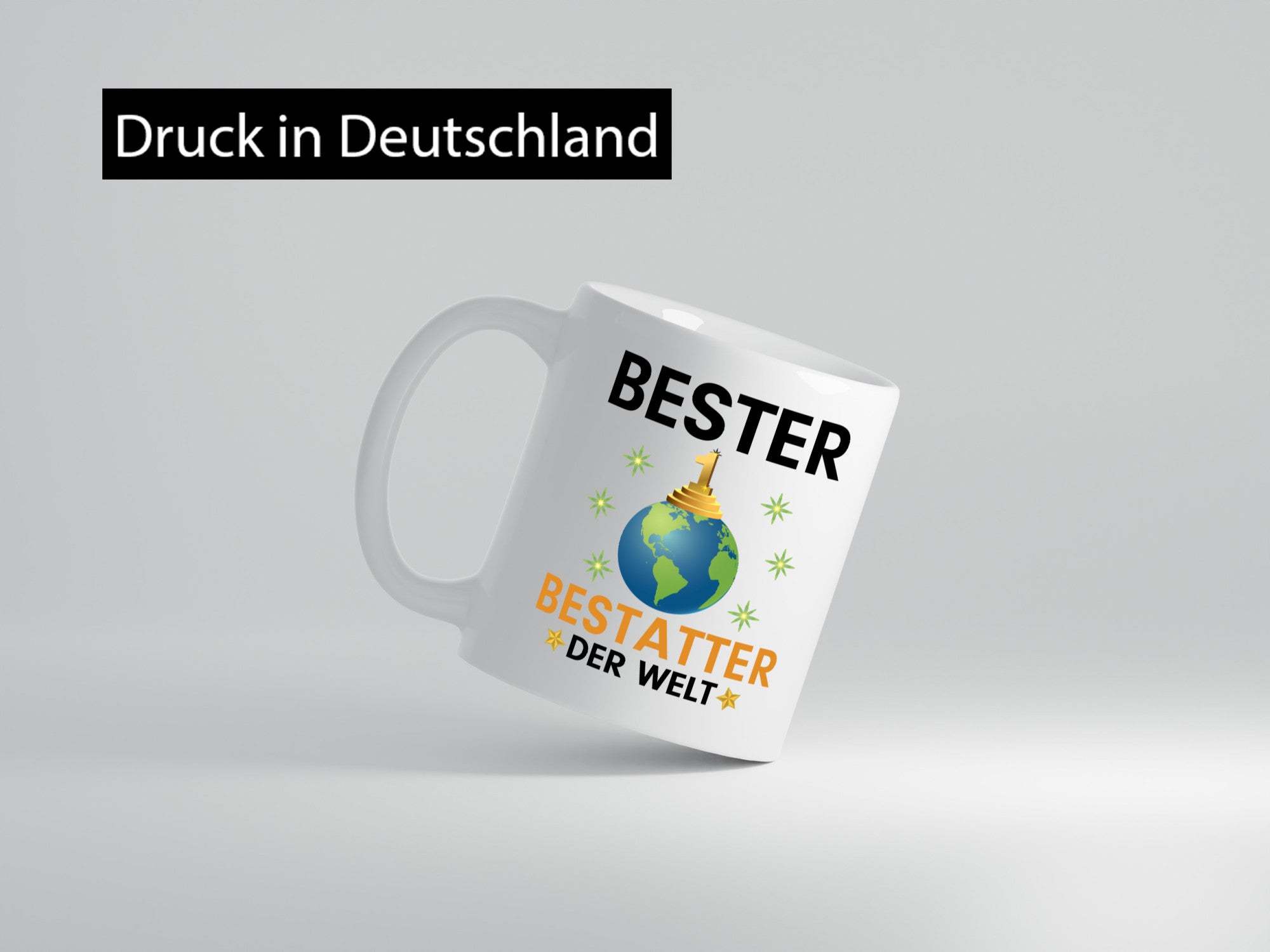Weltbester Bestatter | Bestattung Totengräber Humor Geschenkidee Tasse