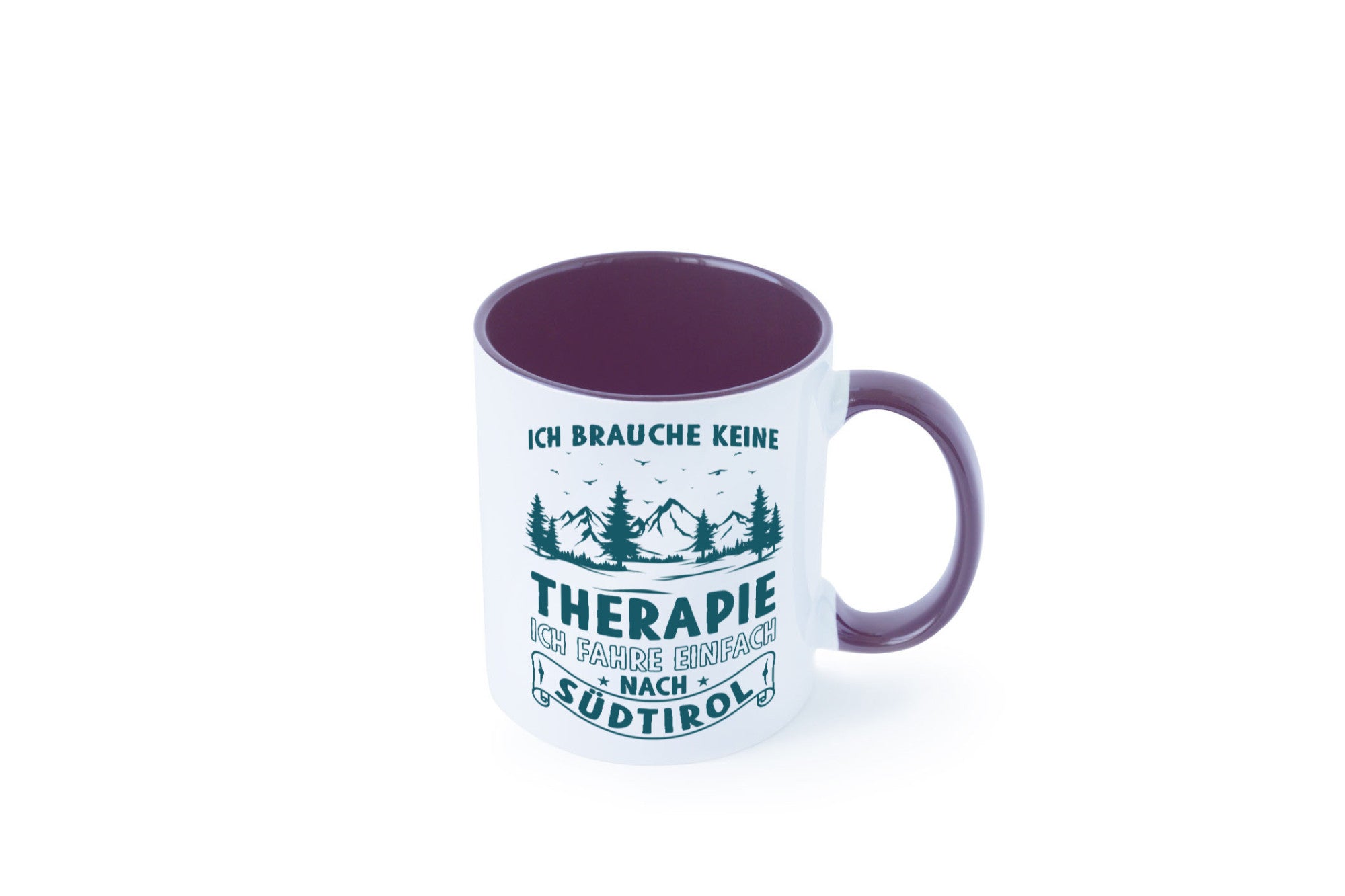 Keine Therapie, ich muss nach Südtirol | Berge Wald Geschenkidee Humor Tasse
