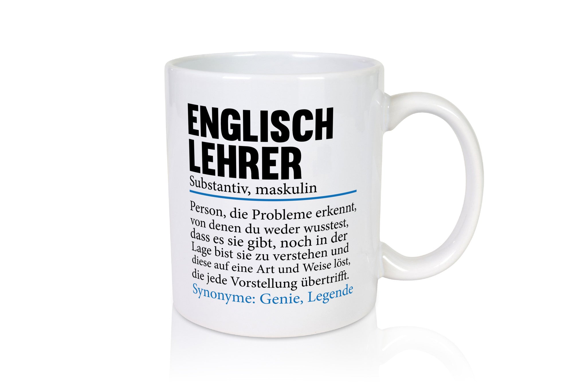 Englischlehrer | Lehrer Schule Englisch Geschenkidee Humor Tasse