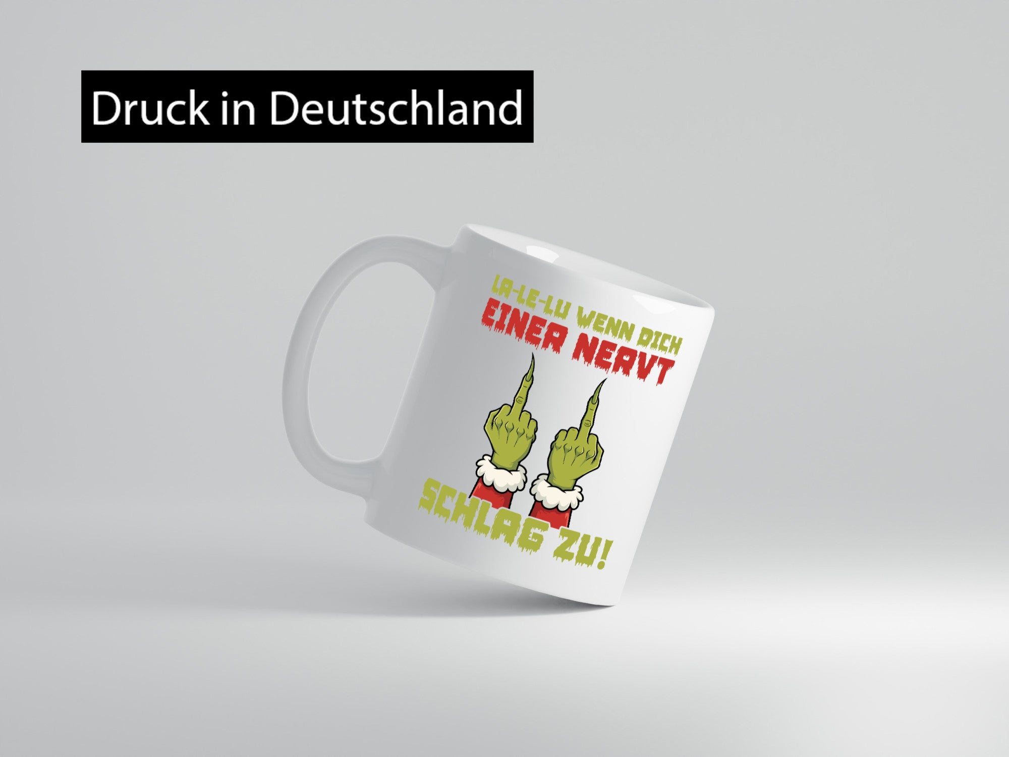 La Le Lu | Weihnachten Weihnachtsmuffel Lichter vl8 Geschenkidee Humor Tasse