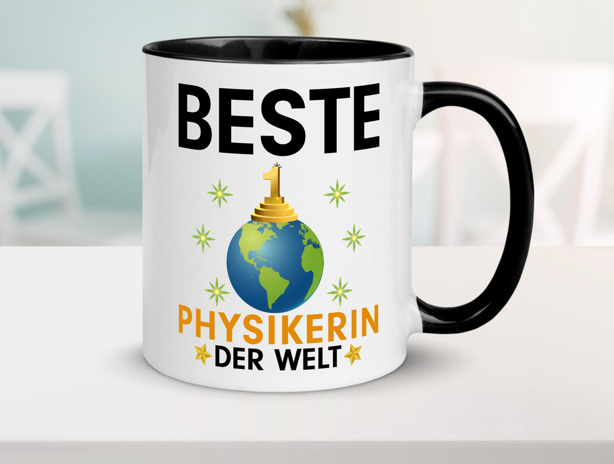Welt Beste Physikerin | Physik lustiger Spruch Geschenk Humor Geschenkidee Tasse