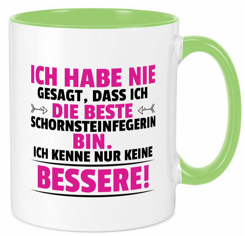 Die Beste Schornsteinfegerin | Kaminkehrer Handwerk lustig Humor Geschenkidee