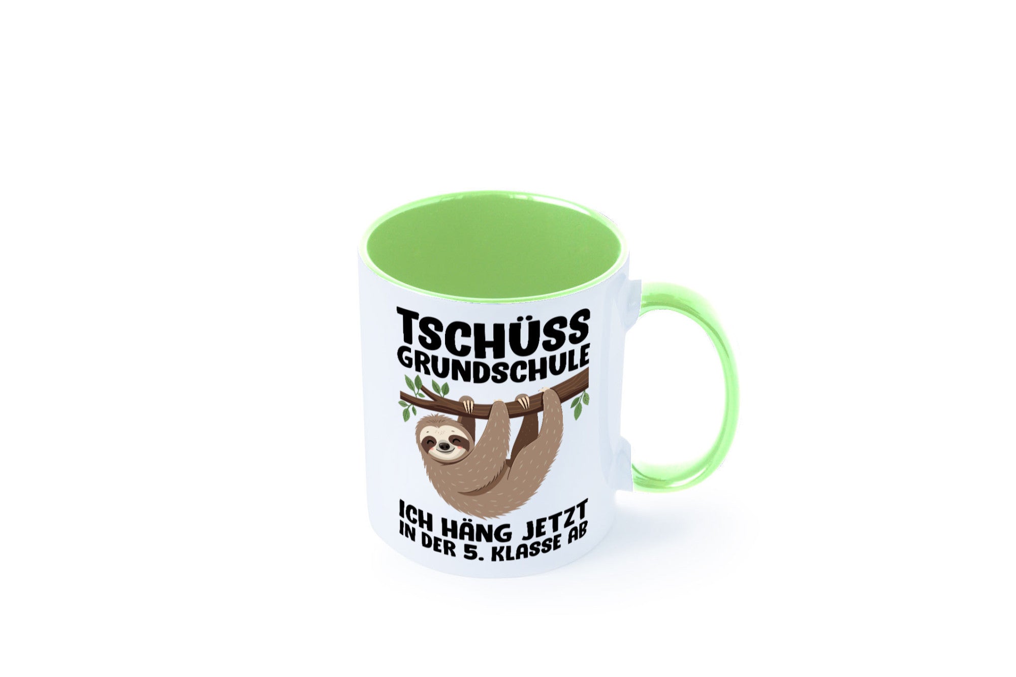 Tschüss Grundschule ich häng jetzt in der 5. Klasse ab Humor Geschenkidee Tasse