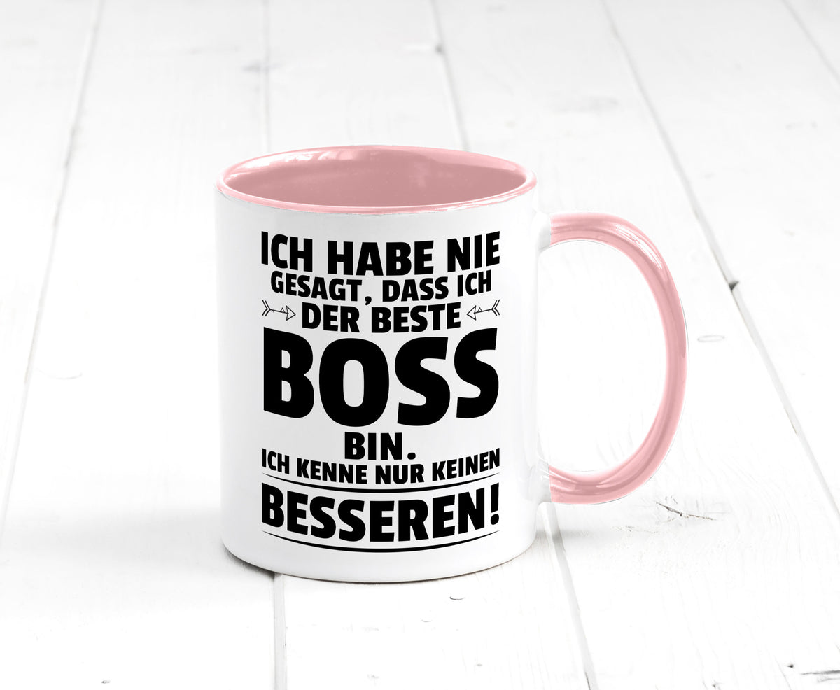 Der Beste Boss | Führungskraft Vorgesetzter lustiger Spruch Geschenk Humor Tasse