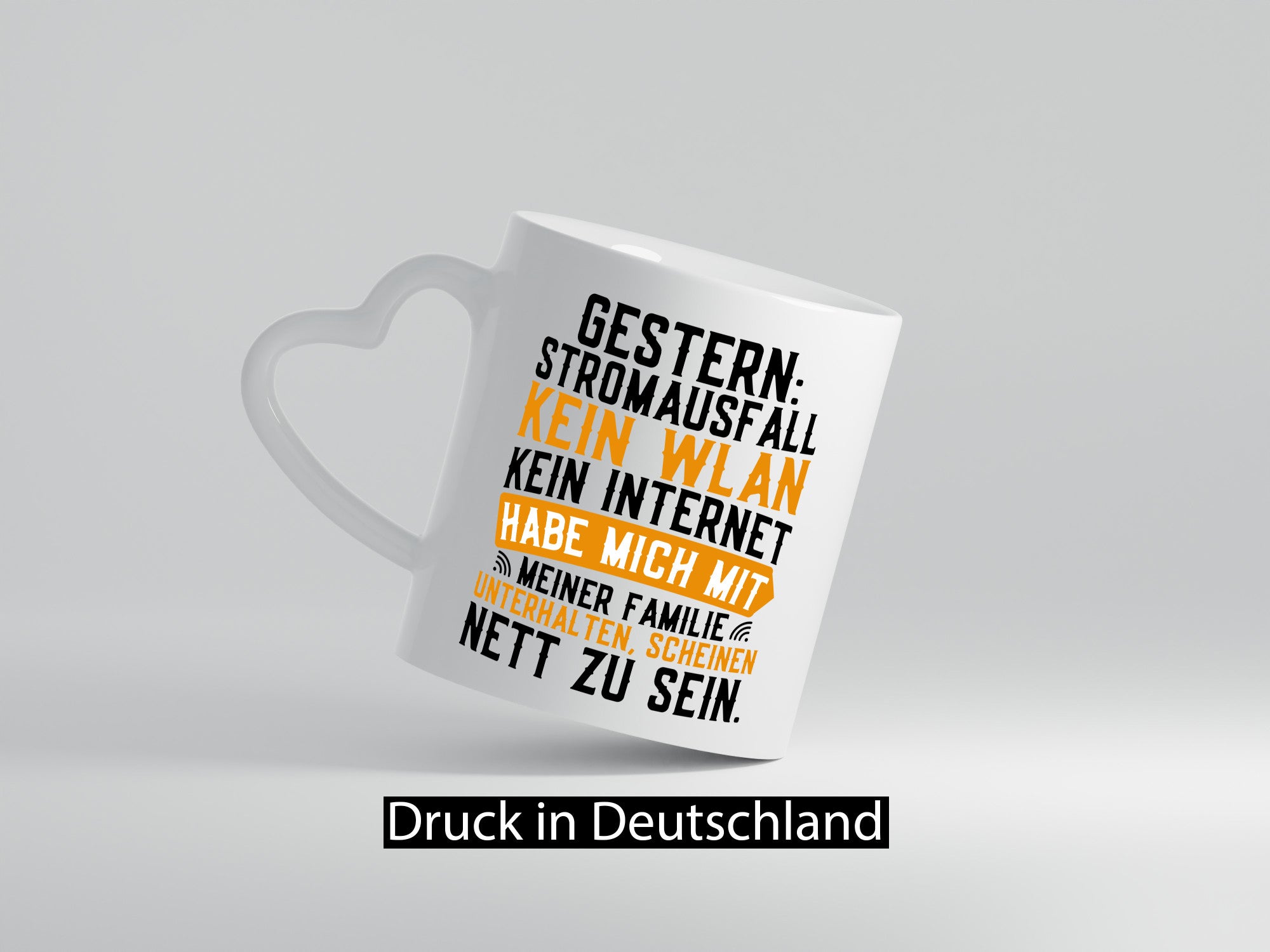 Stromausfall | Hab meine Familie kennengelernt lustig Geschenkidee Geschenk