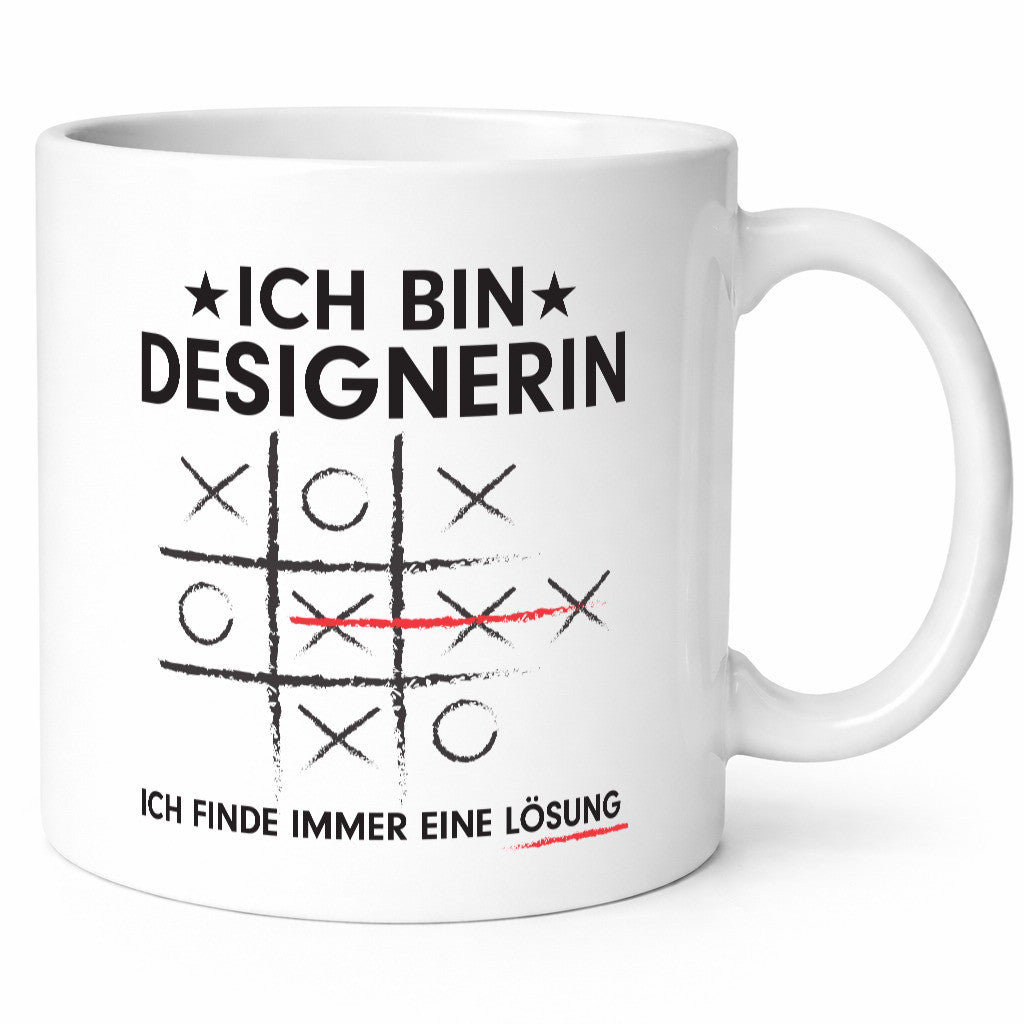 Lösung finden: Designerin | Mode Geschenk Humor Geschenkidee lustiger Spruch