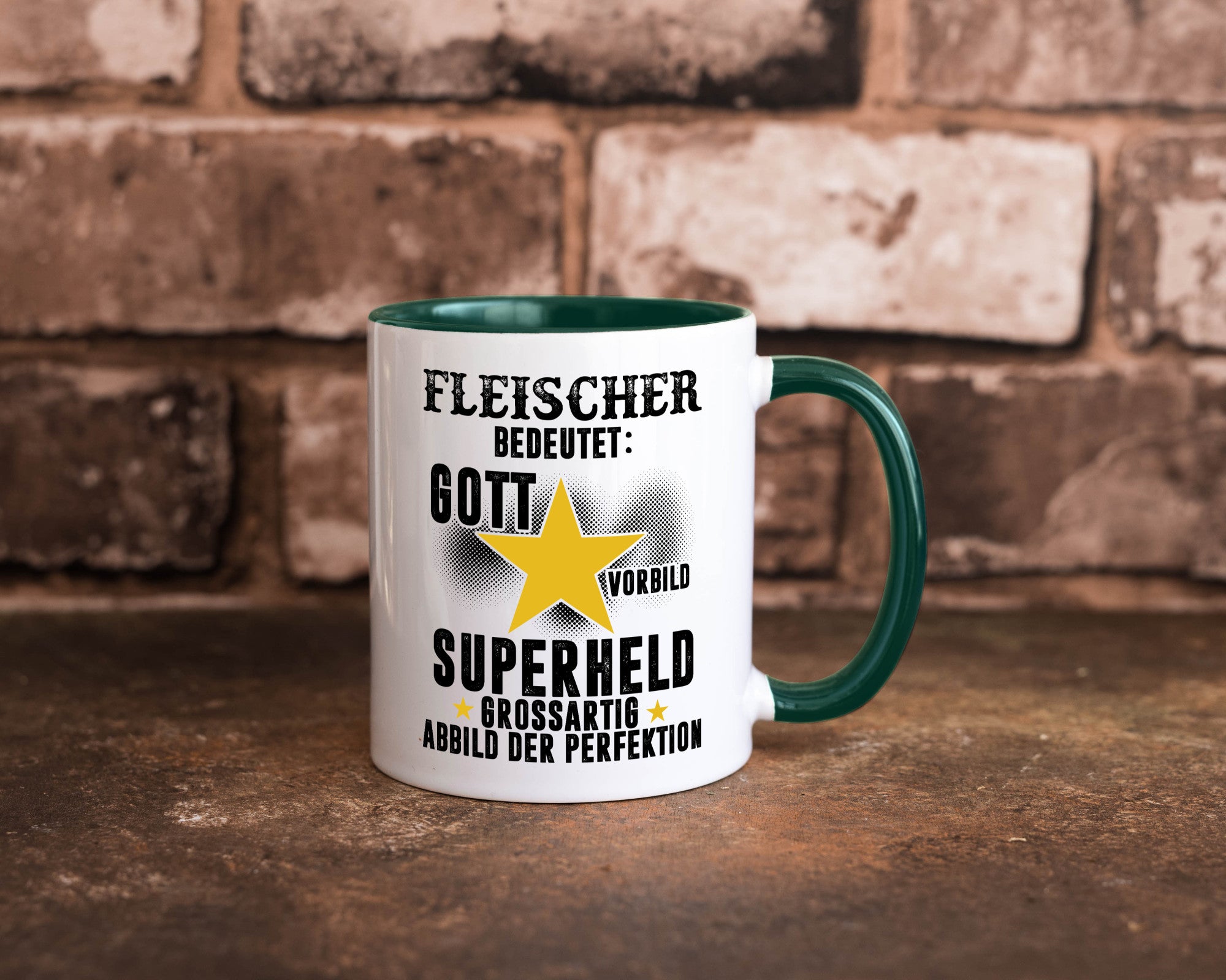 Bedeutung von Fleischer | Schlachterei lustig Humor Geschenkidee Geschenk Tasse