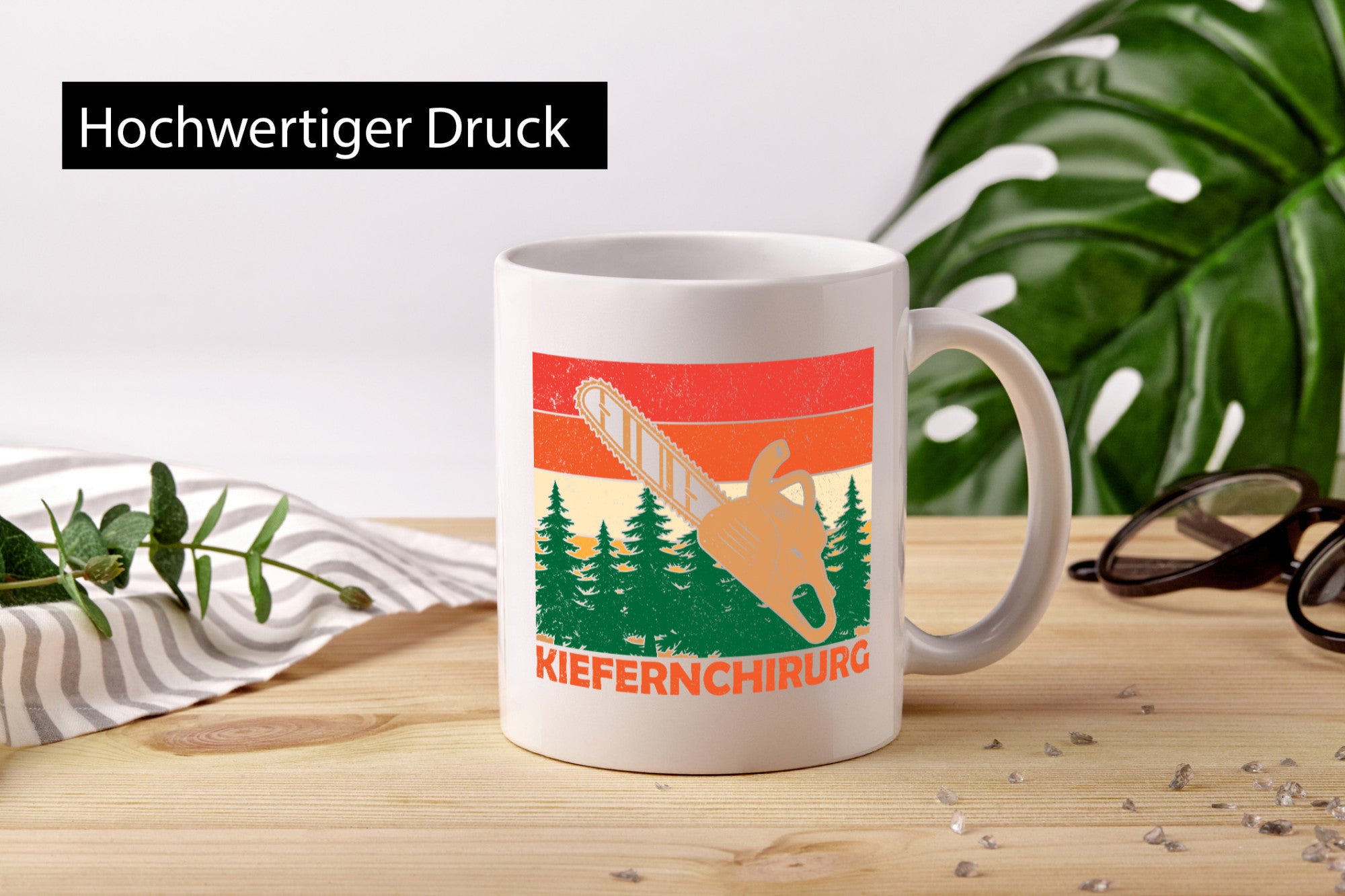 Kiefernchirurg | Kettensäge Waldarbeiter Holz Geschenk Arbeit Kollegen Büro