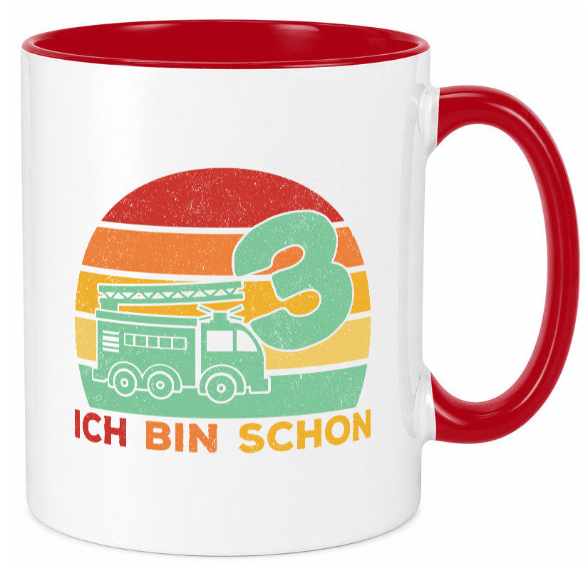 3. geburtstag | Feuerwehrauto 3 Jahre Feuerwehr Geschenk Geschenkidee lustiger