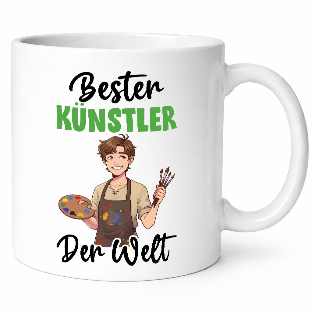 Bester Künstler | Kunst Geschenkidee Humor Tasse