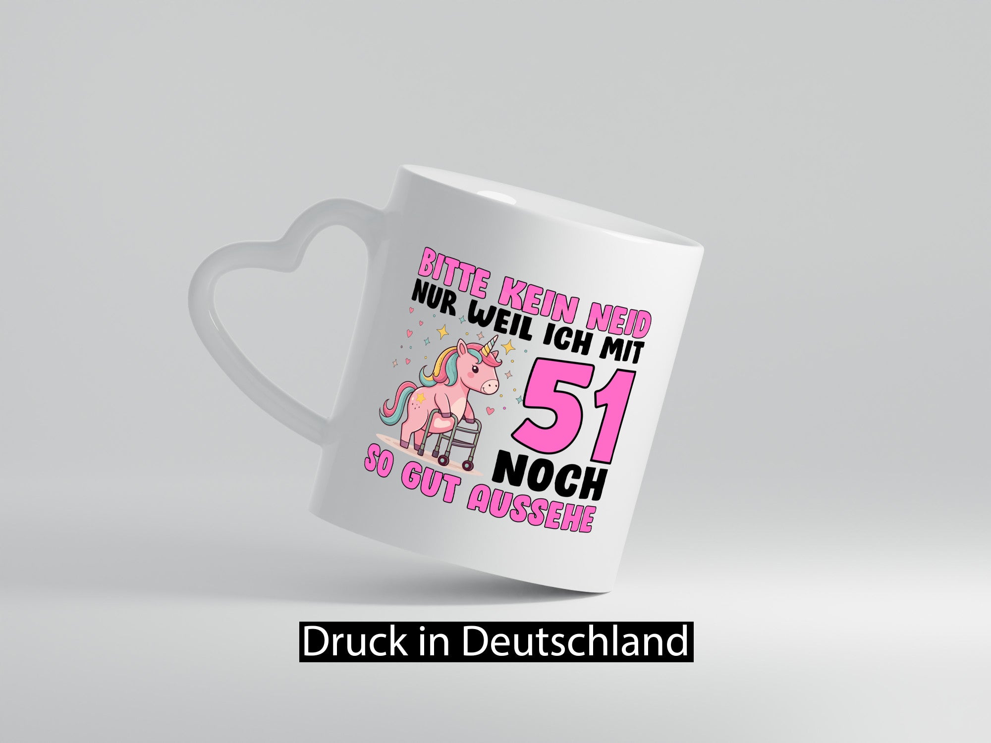 51. Geburtstag | 51 Jahre Mit noch so gut aussehen Humor Geschenkidee Tasse