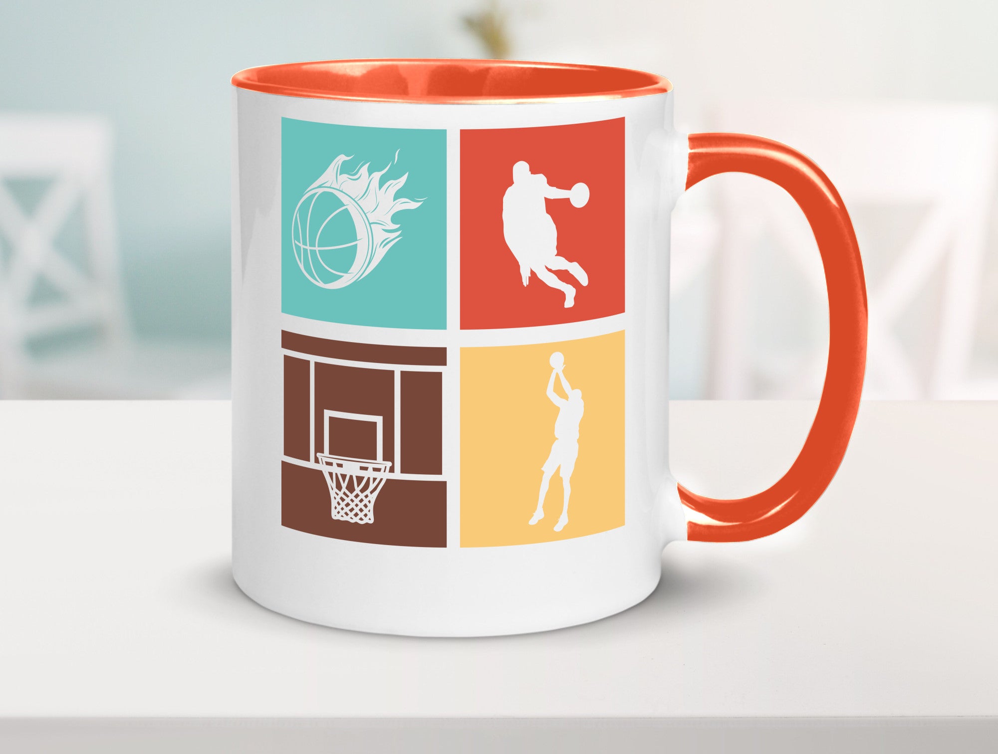 Basketball | Sportfan Slam Dunk Teamplayer NBA Humor Geschenkidee Tasse