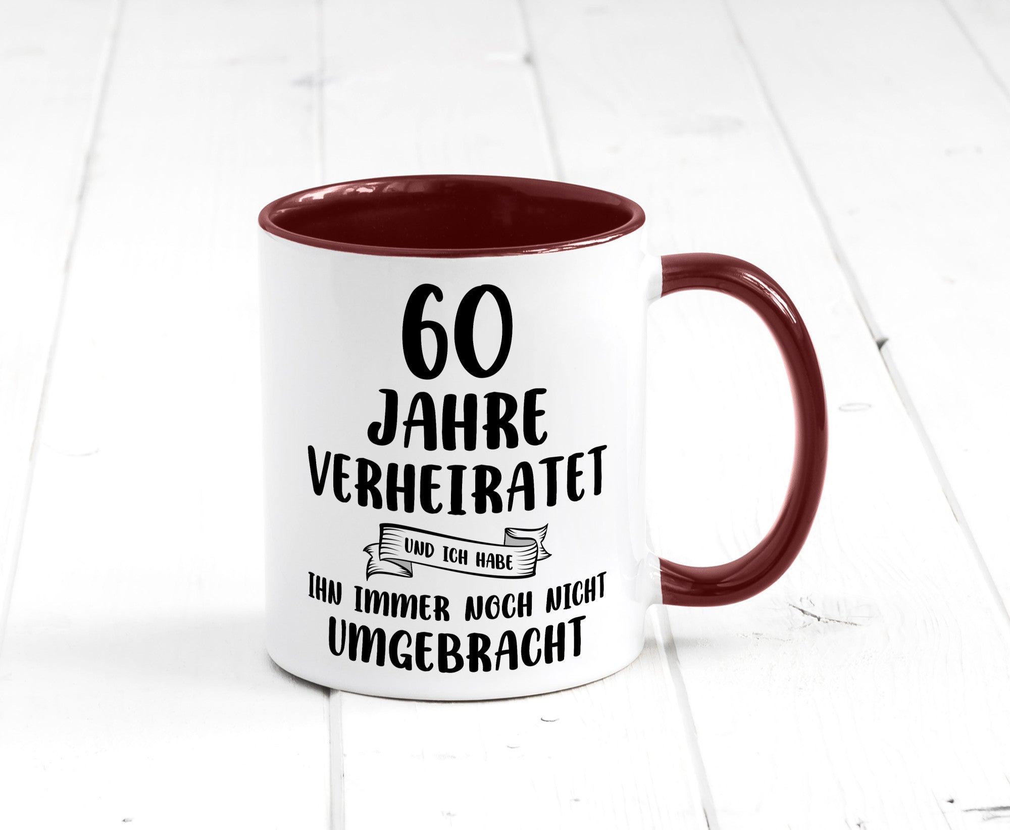 60 Jahre Verheiratet, immer noch am Leben! Geschenk Humor Geschenkidee lustiger