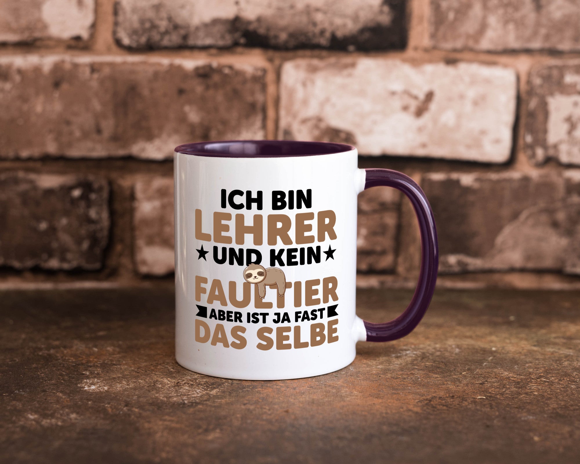 Ich bin kein Faultier: Lehrer | Schule Beruf Schüler Humor Arbeit Kollegen Büro