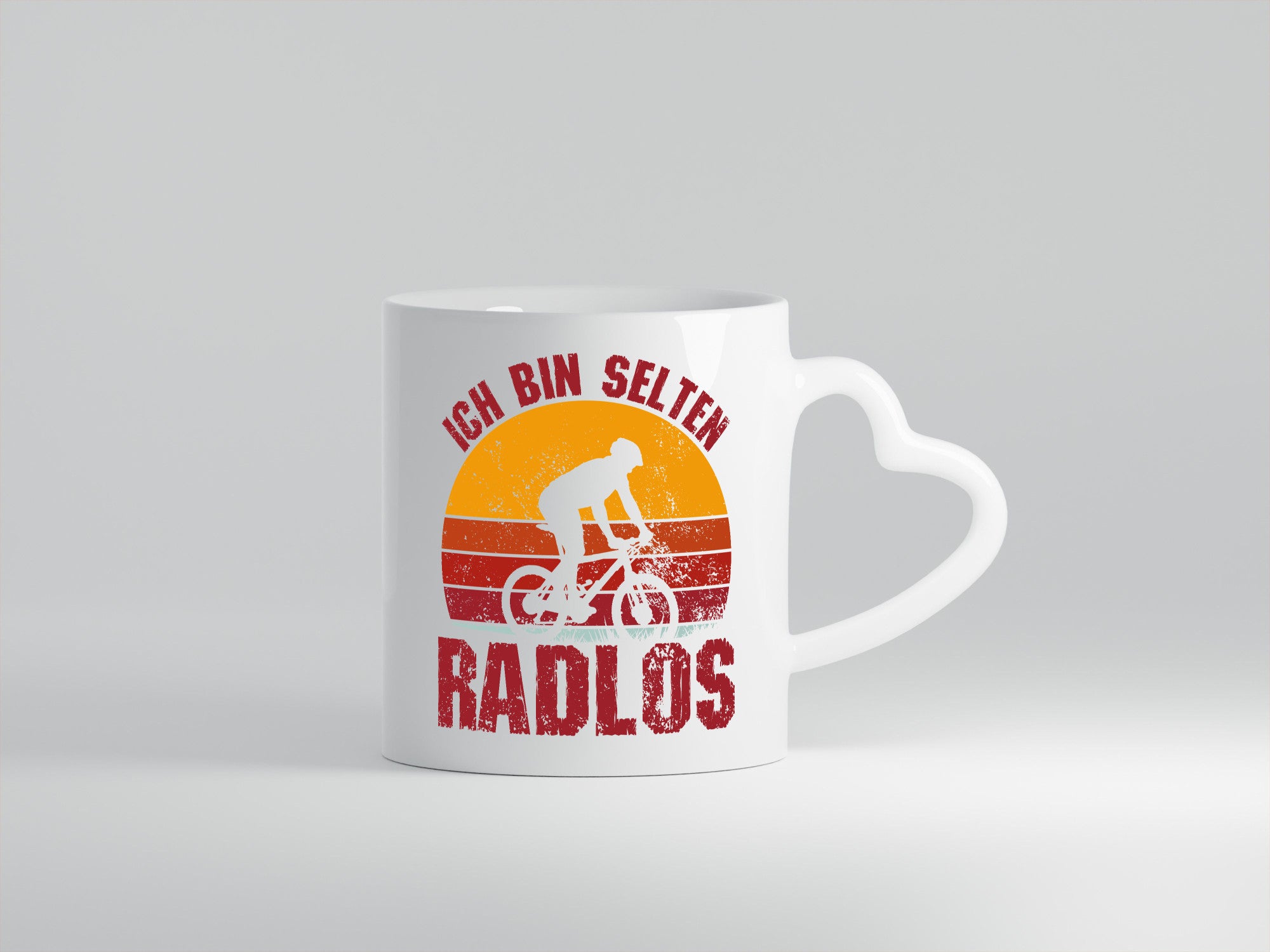 Ich bin Selten Radlos | Radfahrer Mountainbike Humor Geschenkidee Tasse