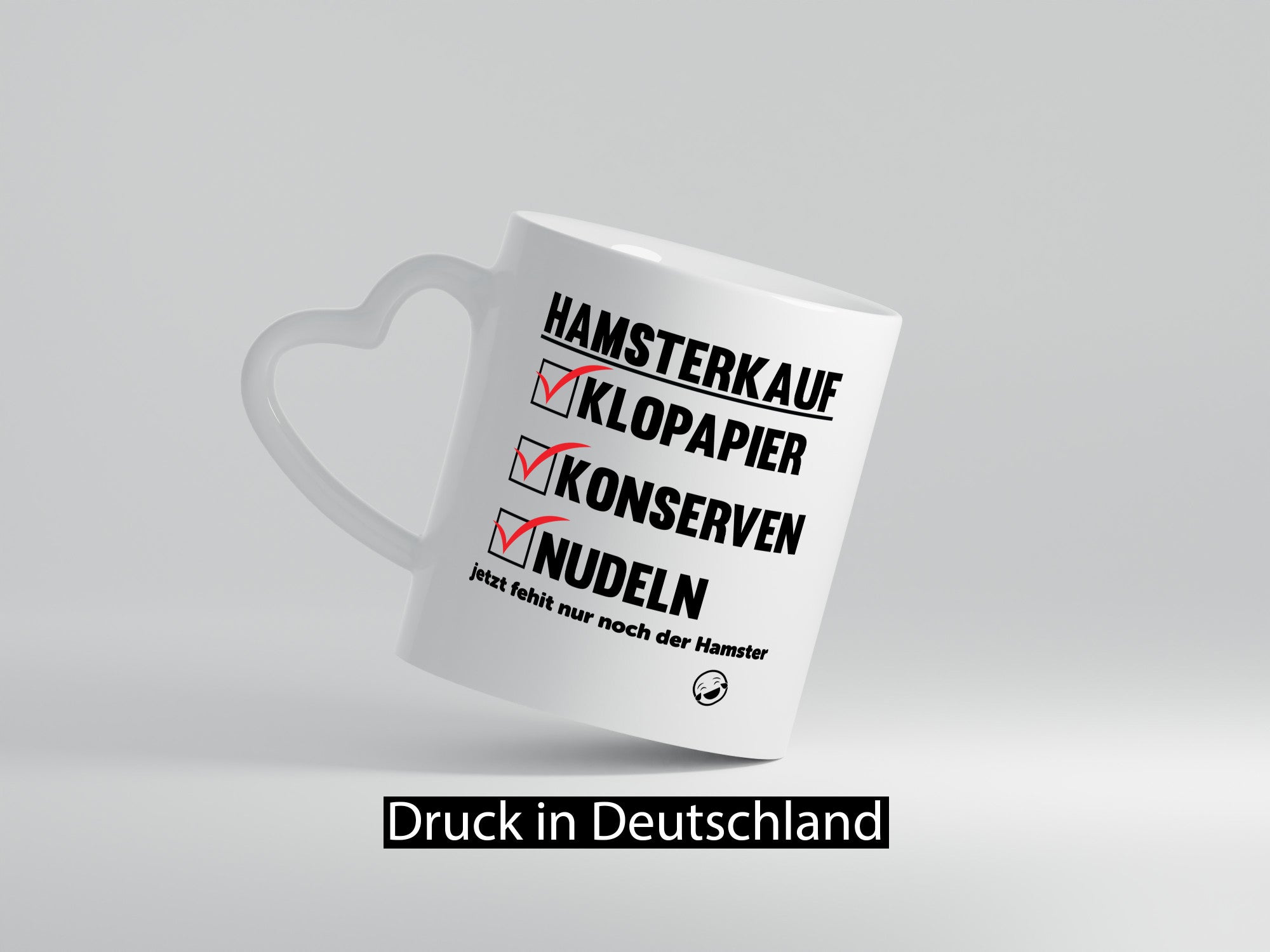 Hamsterkauf | Weihnachten Shopping Geschenkidee Humor Tasse