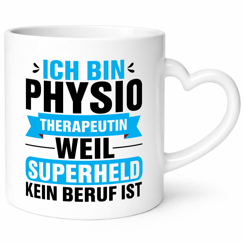Physio Therapeut | Superheld Arbeit lustig Kollegen Büro Geschenk Tasse