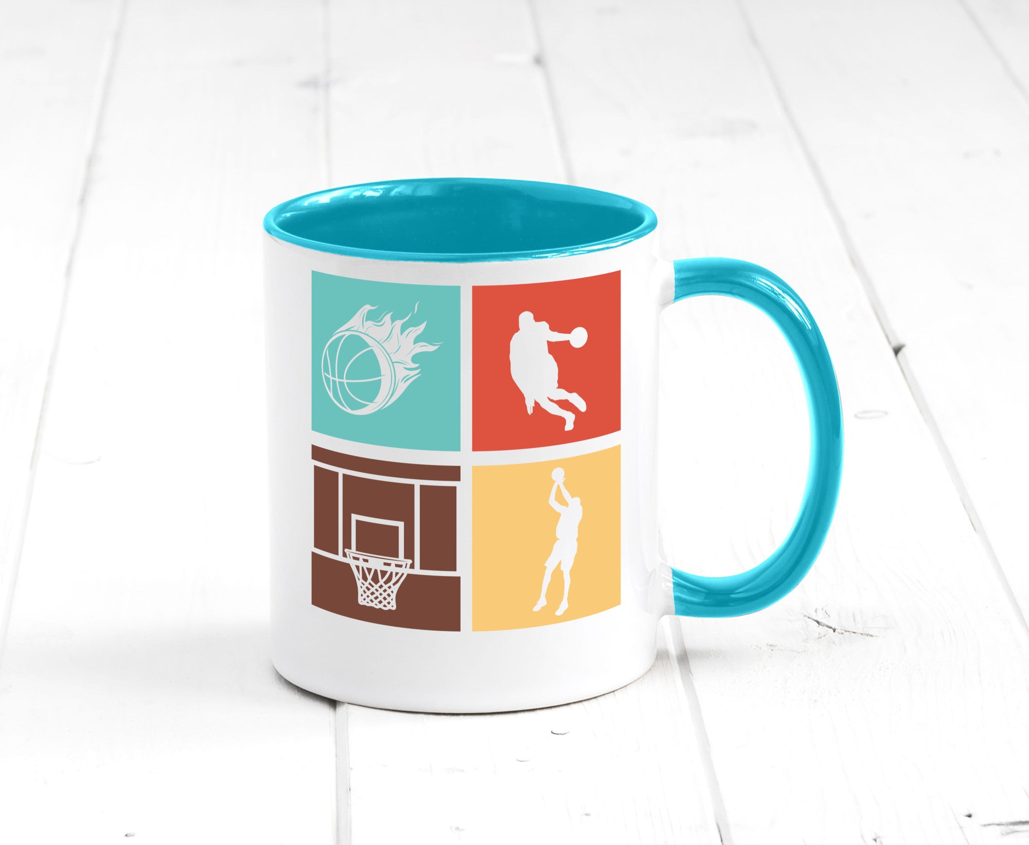 Basketball | Sportfan Slam Dunk Teamplayer NBA Humor Geschenkidee Tasse