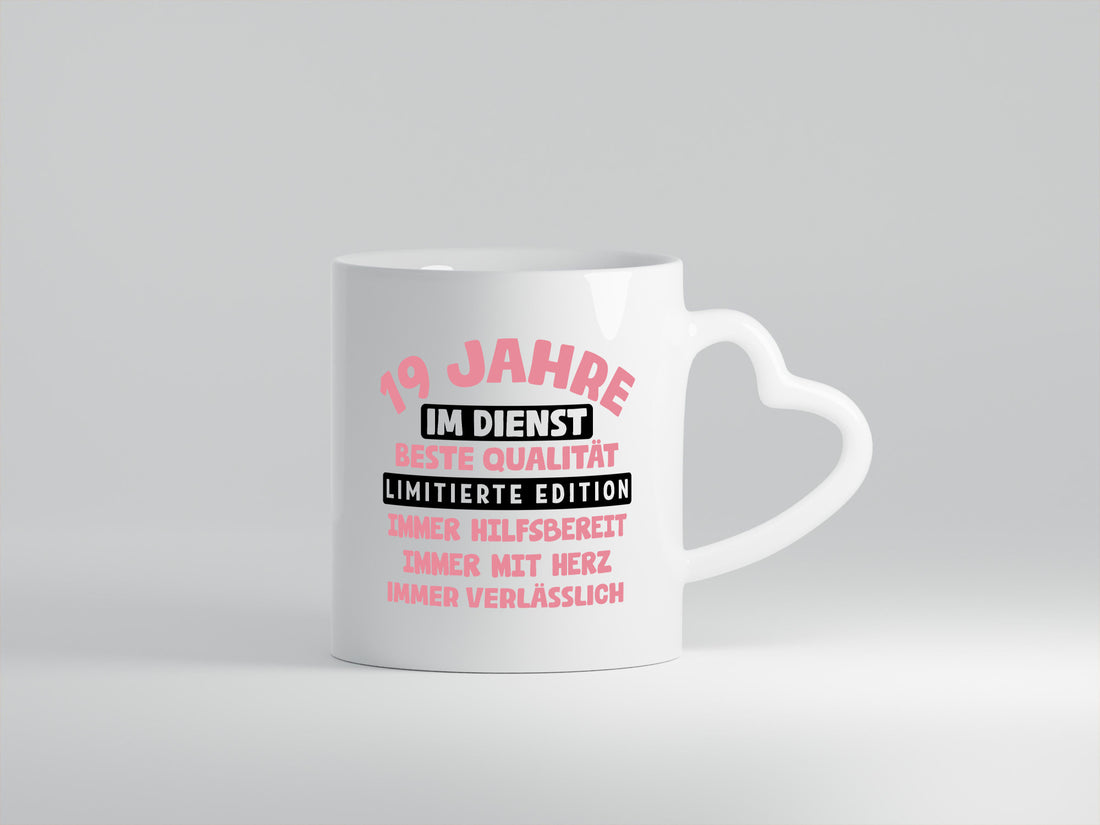 19 Jahre im Dienst | Jubiläum Arbeit v11 Geschenk Kollegen Büro lustiger Spruch