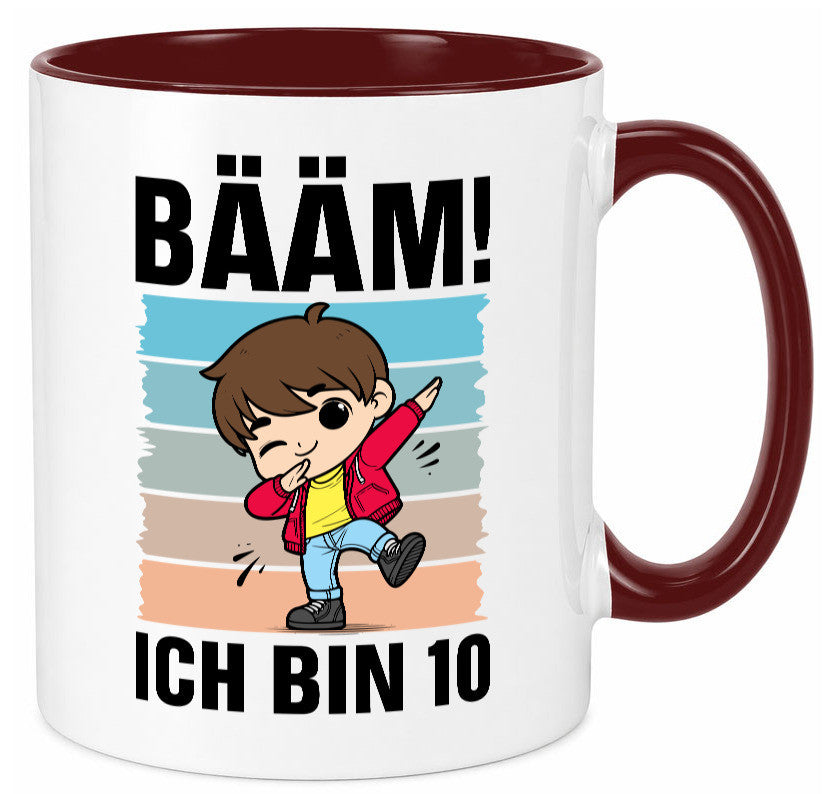 10. Geburtstag | Ich bin 10 Jahre Bäääm Dabbing Kind Humor Geschenkidee Tasse