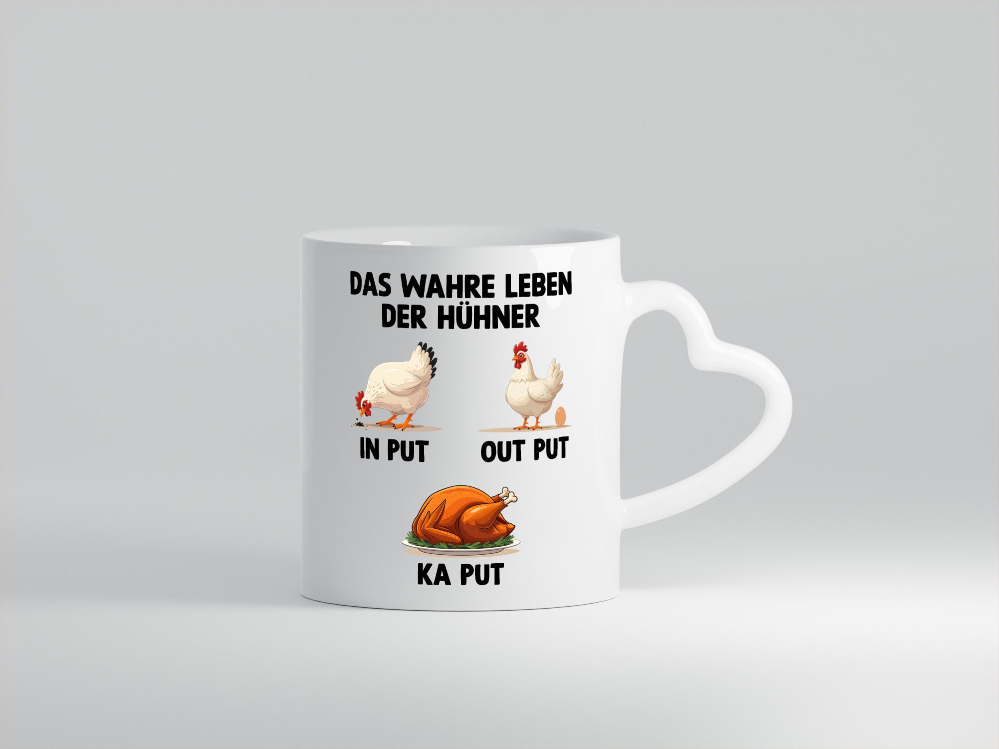 Das wahre Leben der Hühner | Hühnerstall lustig Humor Geschenkidee Geschenk