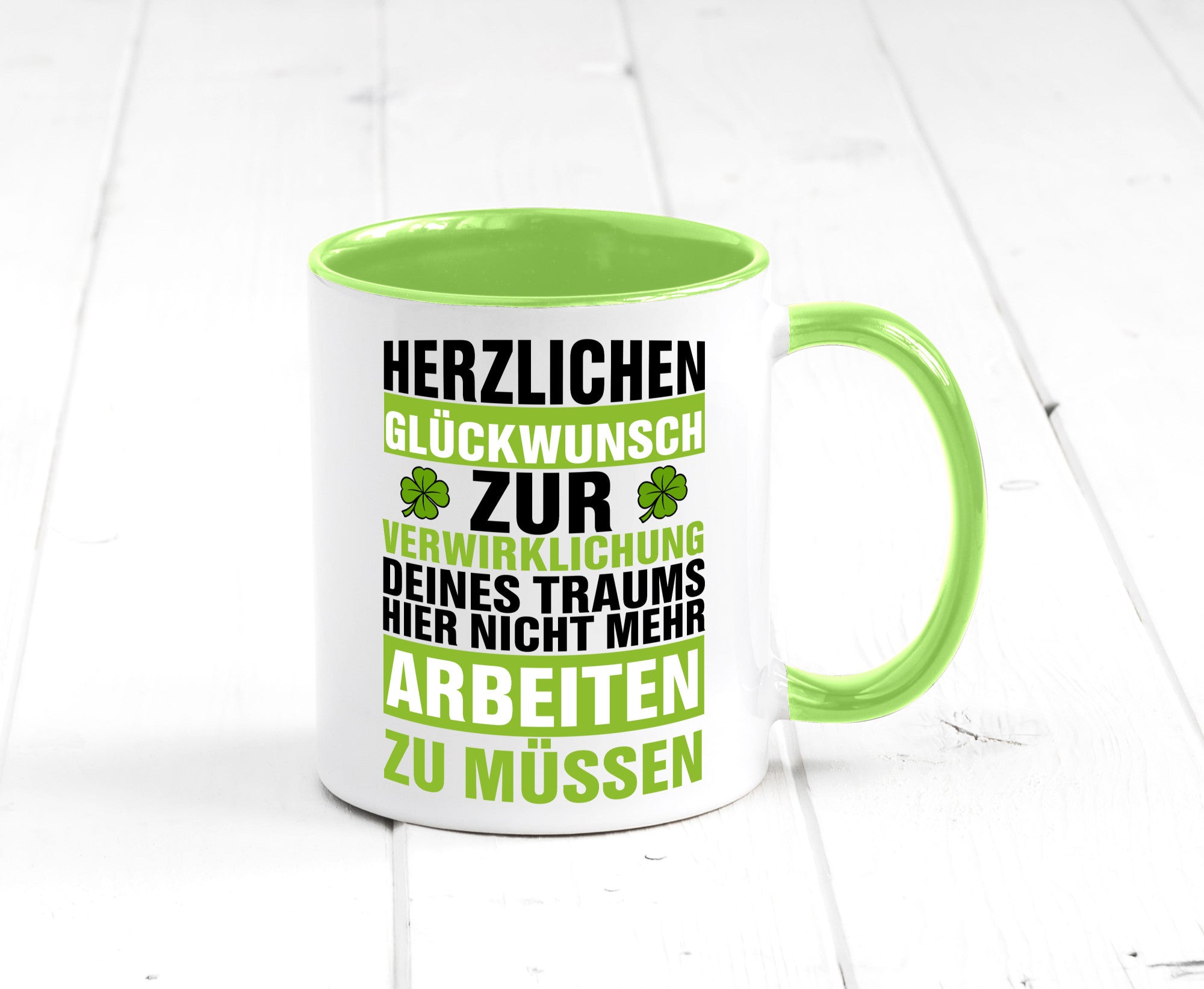 Verwirklichung deiner Träume | Stellenwechel Kollege Humor Arbeit Kollegen Büro
