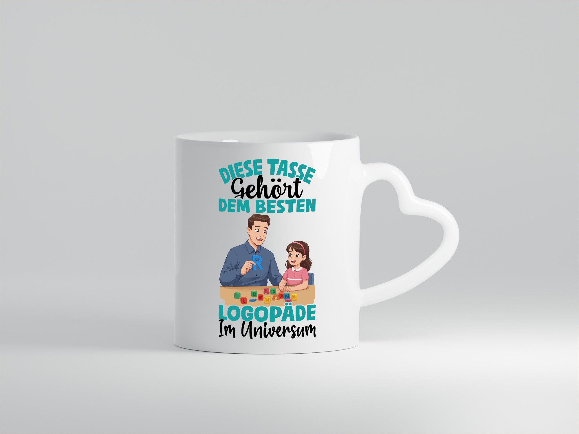 Im Universum: Logopäde | Sprachtherapie lustig Humor Geschenkidee Geschenk Tasse