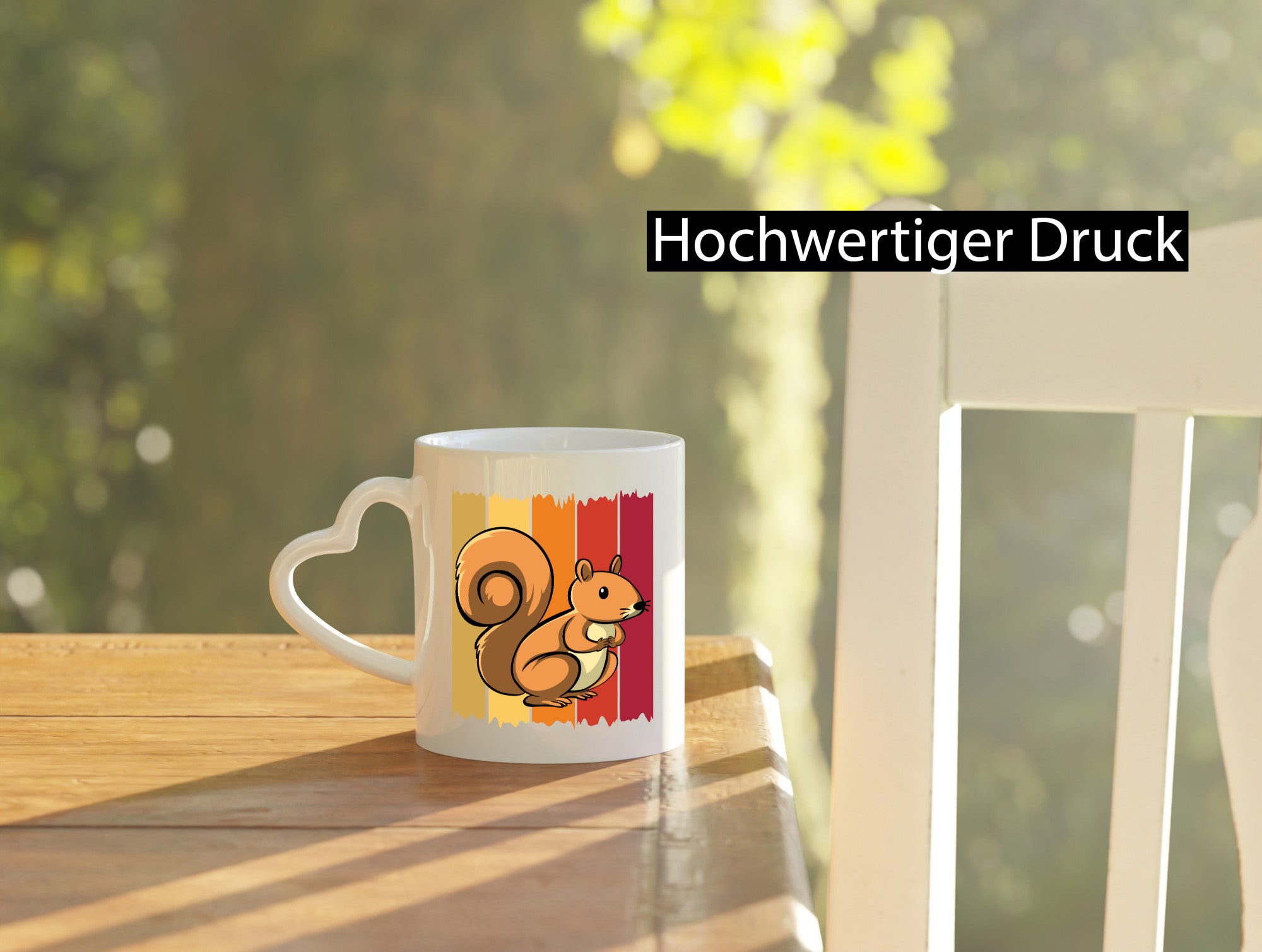 Einhörnchen | Vintage Geschenkidee Humor Tasse