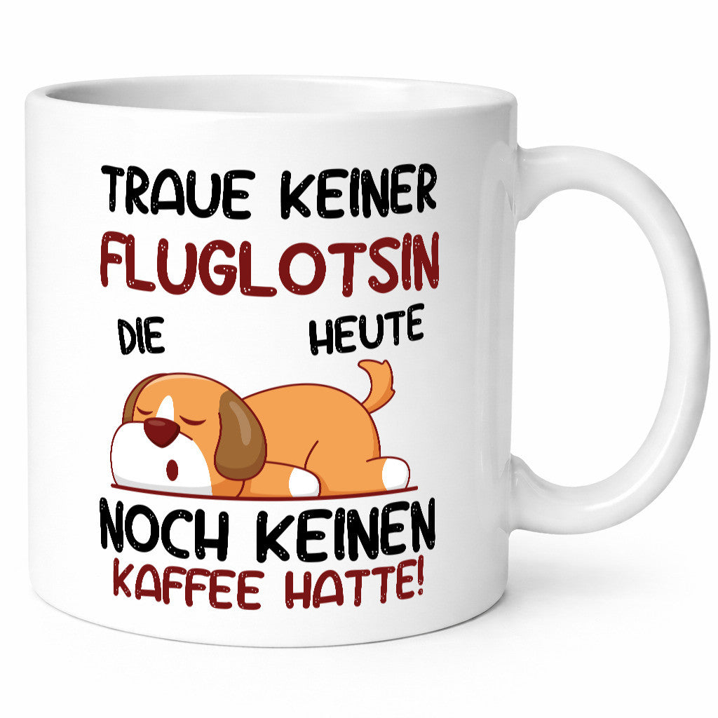 Traue keiner Fluglotsin | Flughafen Flugverkehr lustiger Spruch Geschenk Humor
