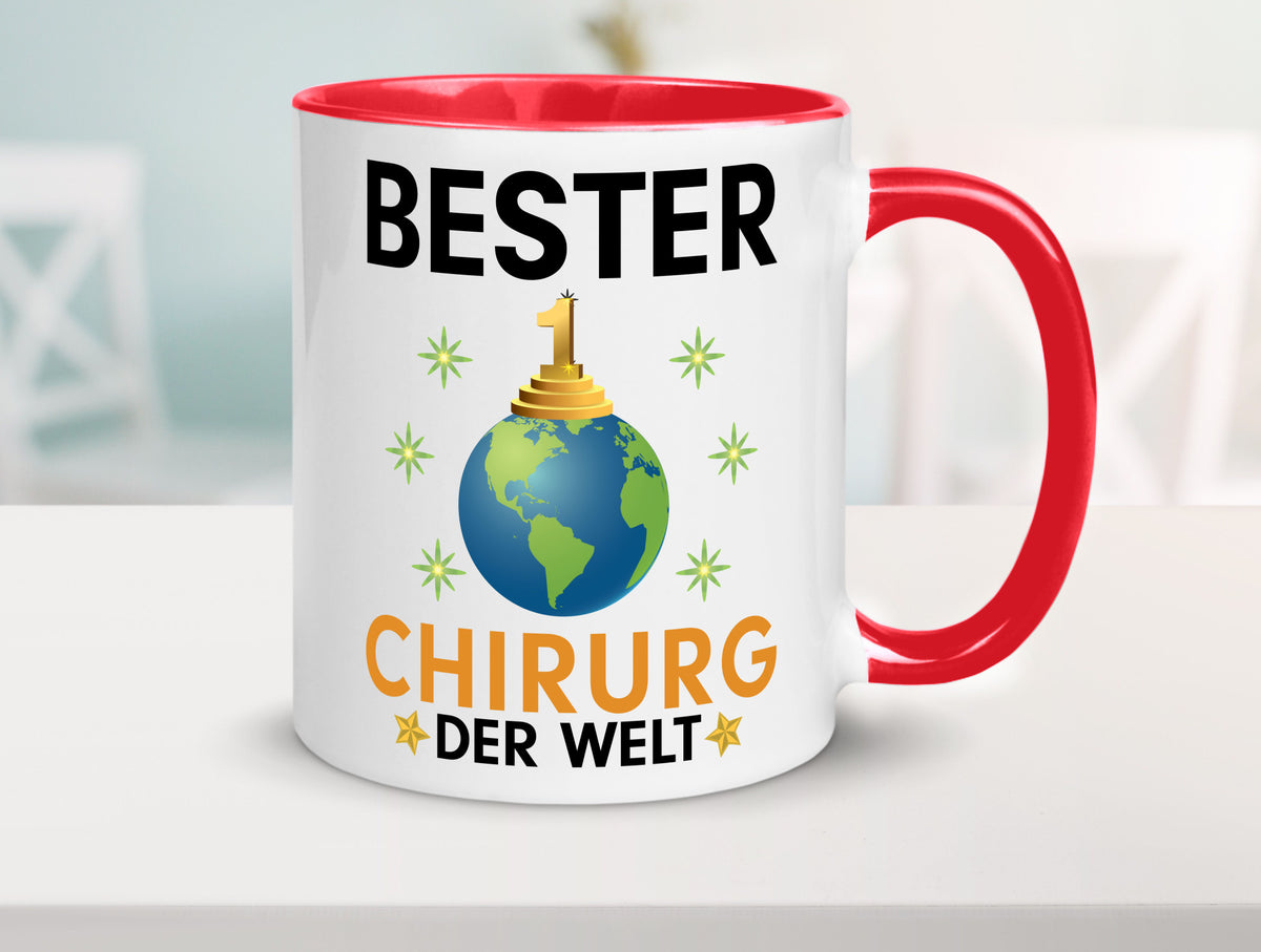 Welt Bester Chirurg | Medizin Chirurgie Krankenhaus lustig Humor Geschenkidee Tasse