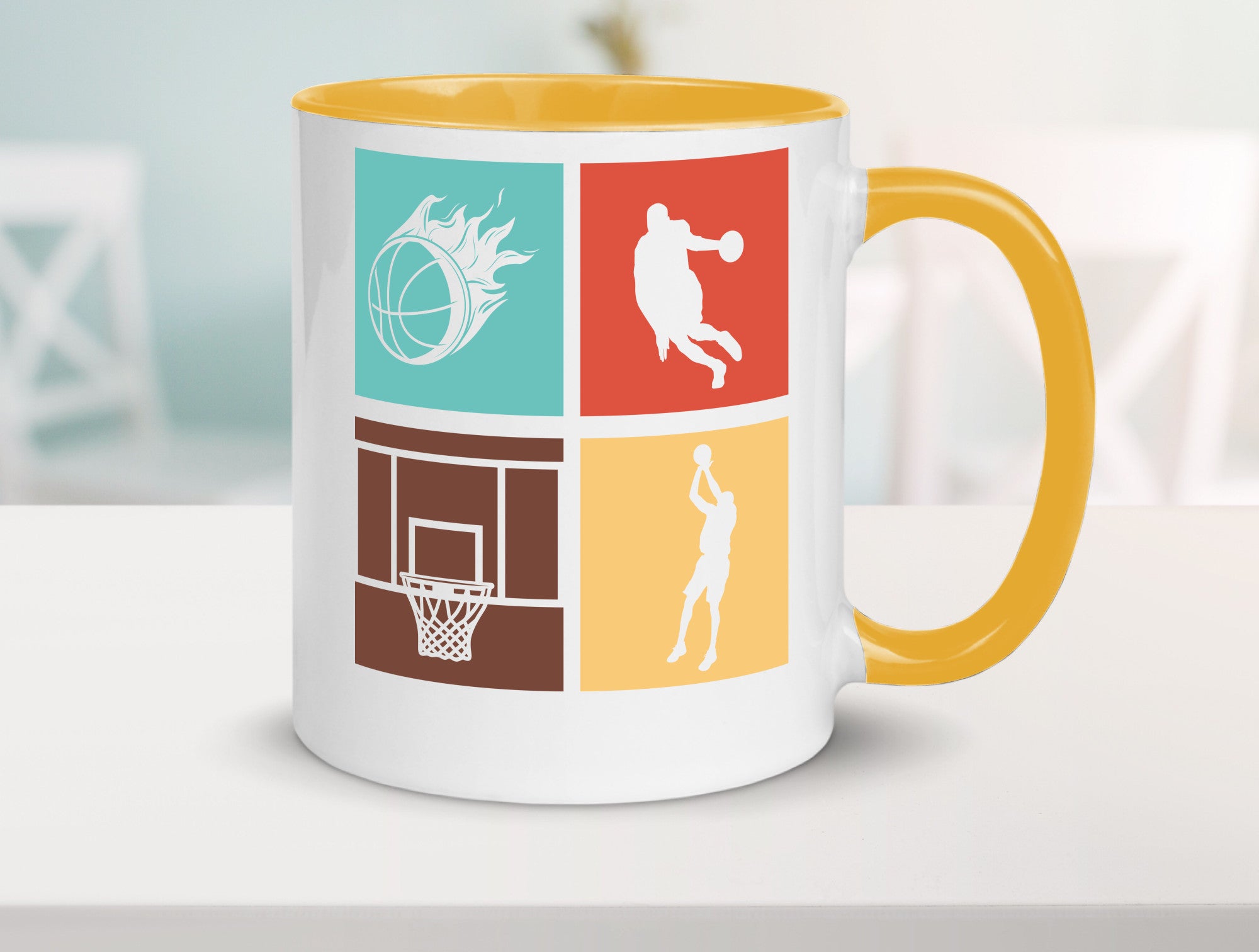 Basketball | Sportfan Slam Dunk Teamplayer NBA Humor Geschenkidee Tasse
