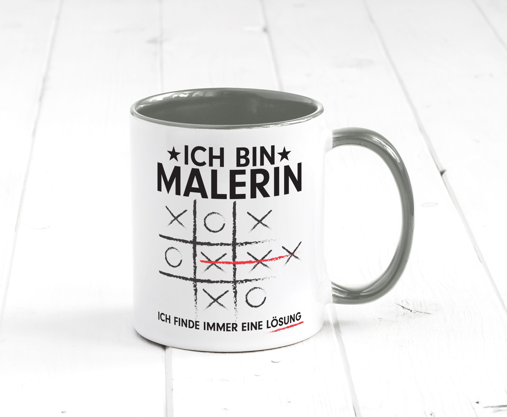Löse Probleme: Malerin | Malerinnen Humor Geschenkidee Tasse