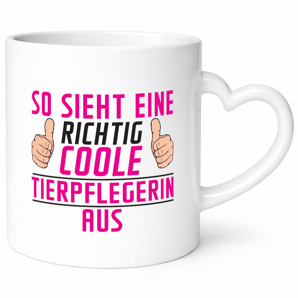 Richtig Coole Tierpflegerin | Pflegeberuf Tierheim Geschenkidee Arbeit Kollegen