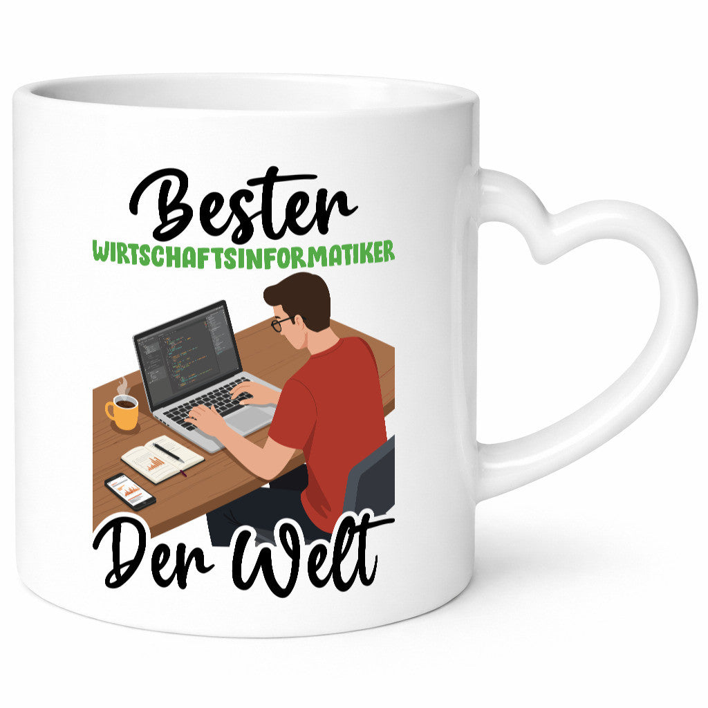 Bester Wirtschaftsinformatiker | Informatik Geschenkidee Humor Tasse