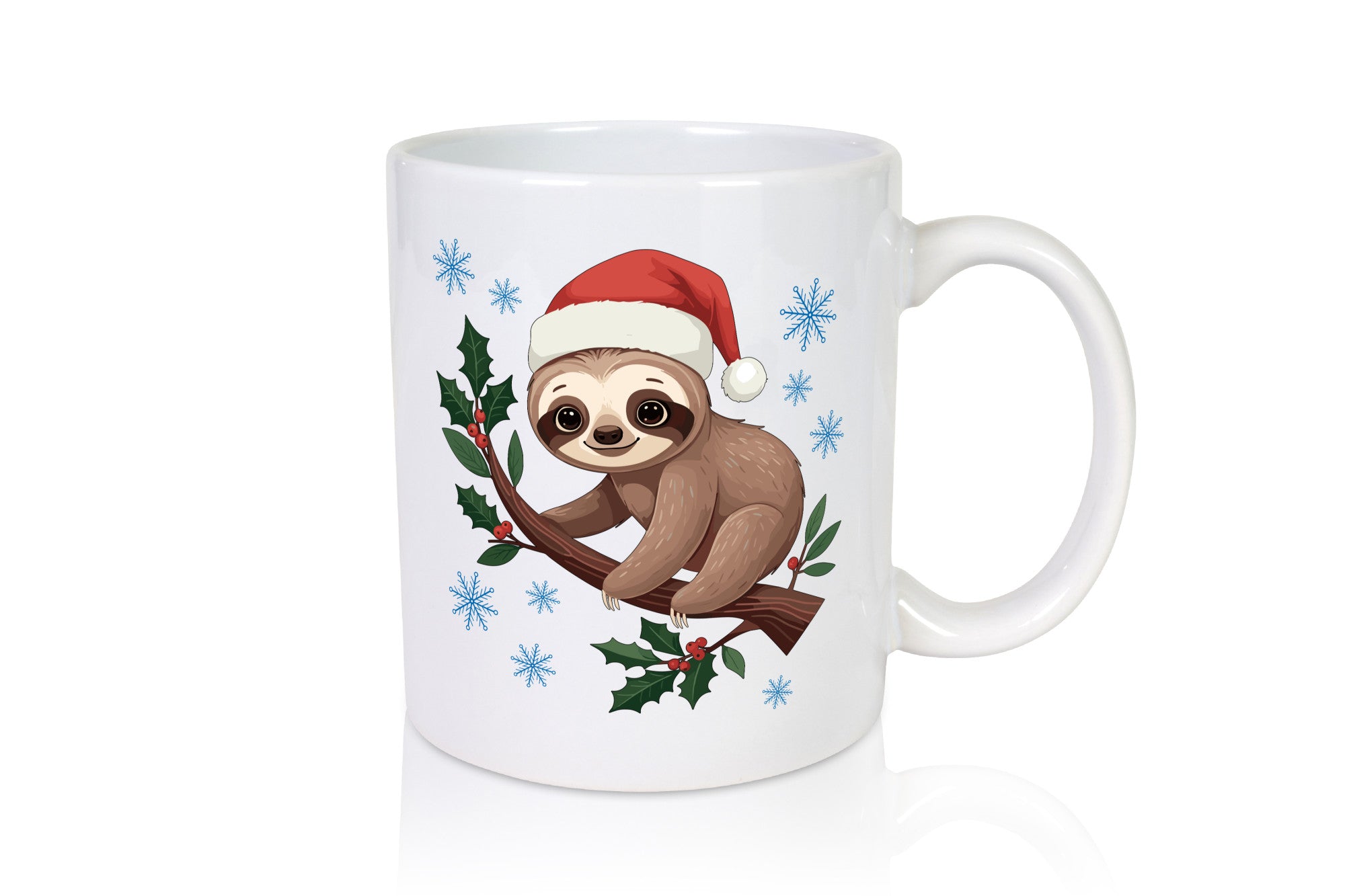 Faultier | Frohe Weihnachten Faul santa Geschenkidee Tierliebhaber Humor Tasse