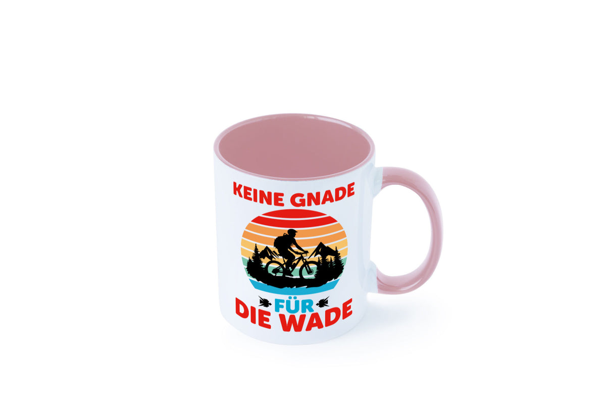 Keine Knade für die Wade | BMX Renrad Biker v2 lustig Humor Geschenkidee Tasse