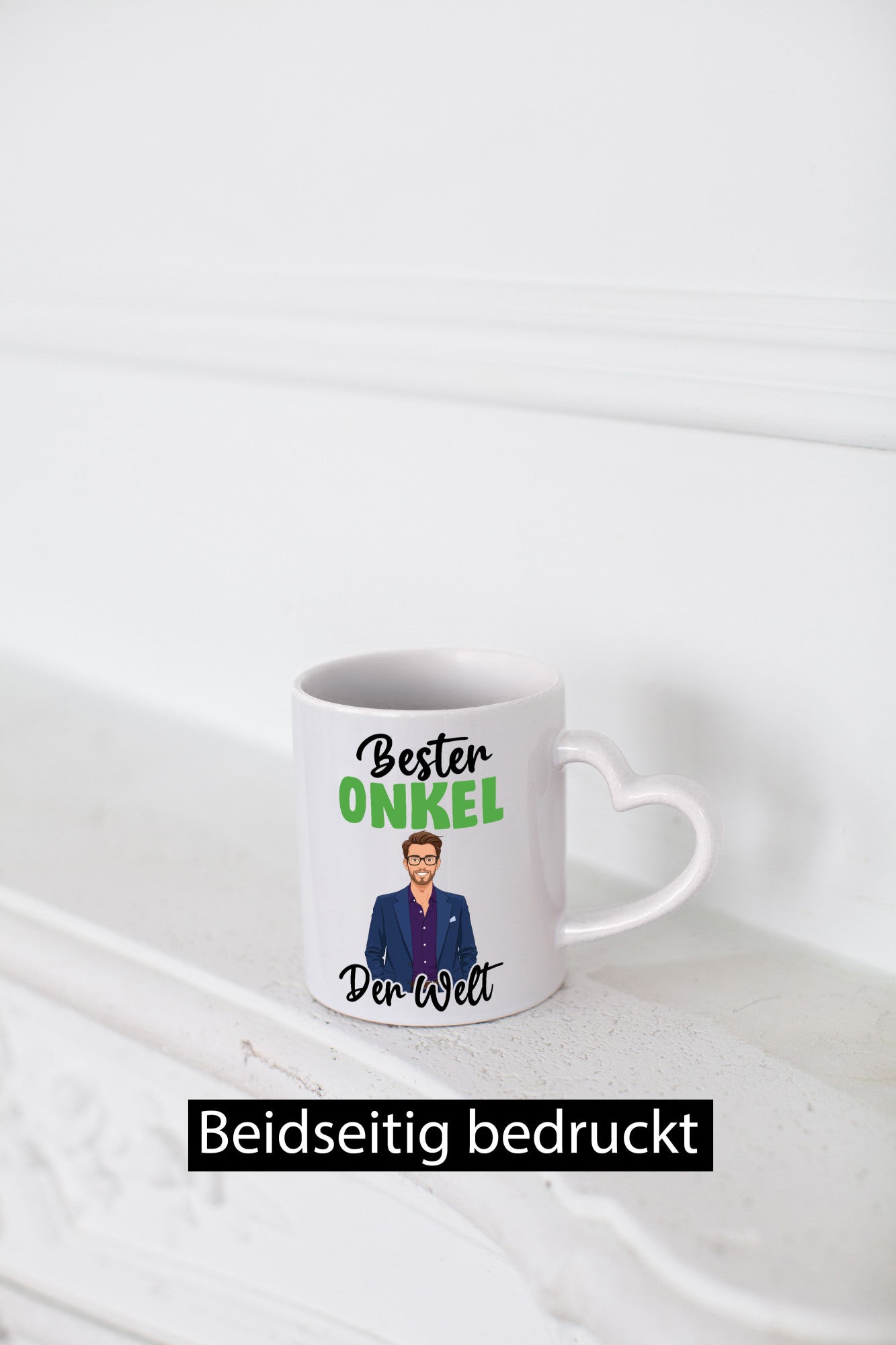 Bester Onkel | Neffe Bruder Familie Humor Geschenkidee Tasse