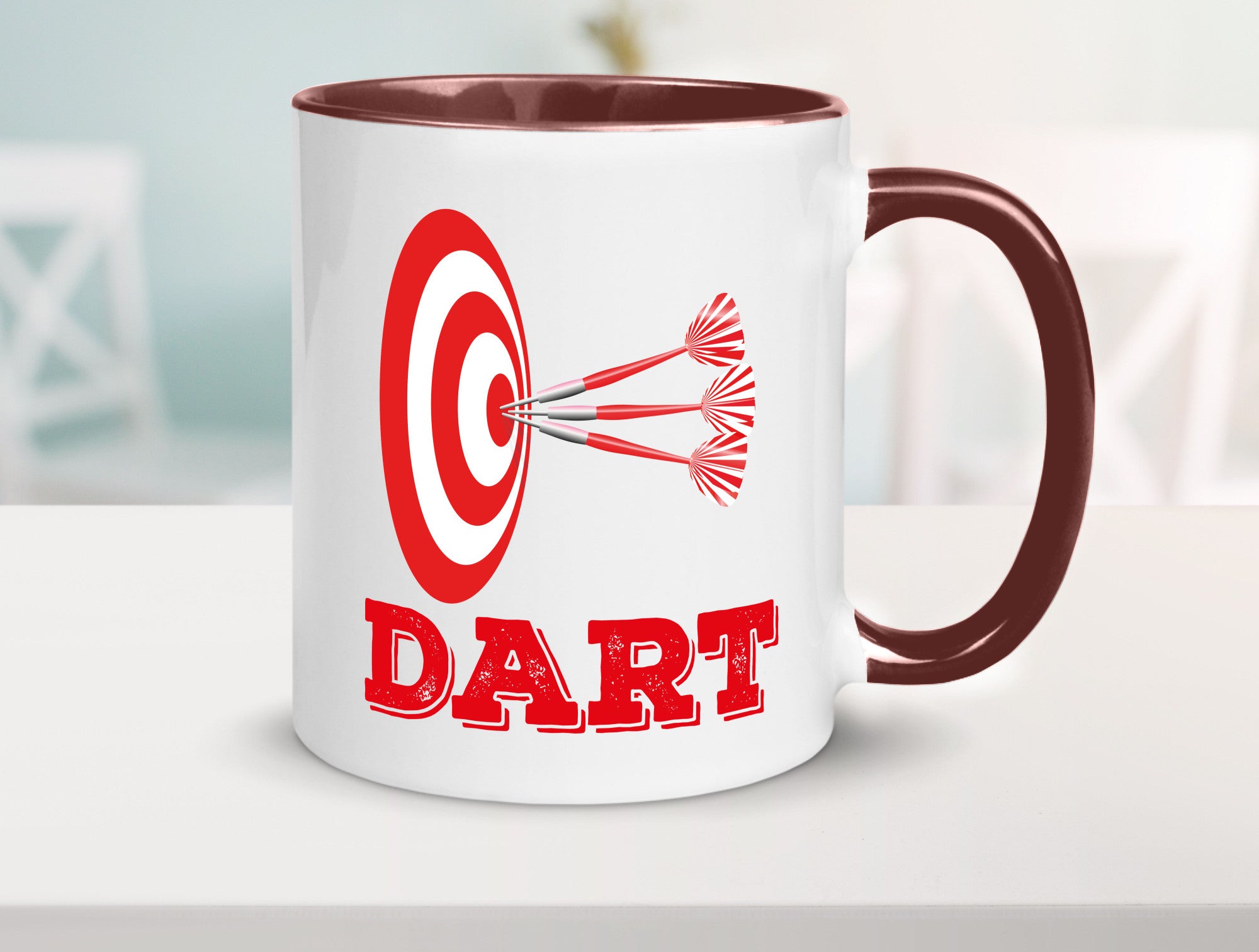 Dartspieler Tasse | Dart Hobby Motiv Spieler lustig Humor Geschenkidee Geschenk