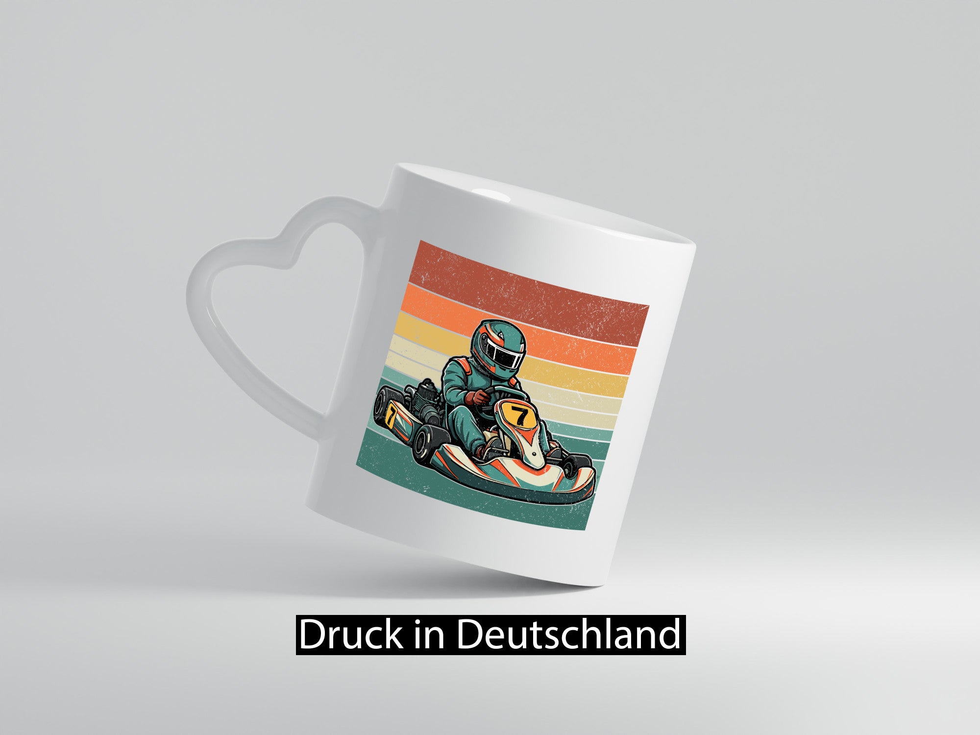 Cooles Go Kart | Retro lustiger Spruch Geschenk Humor Geschenkidee Tasse