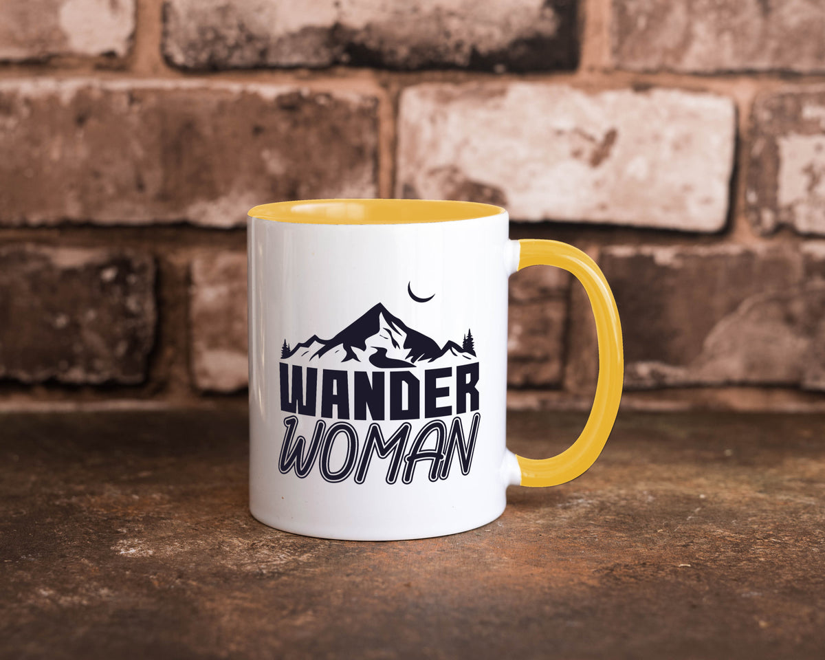 Wander Woman | Frauen Tasse Wanderer Bergsteigen lustig Familie Geschenkidee