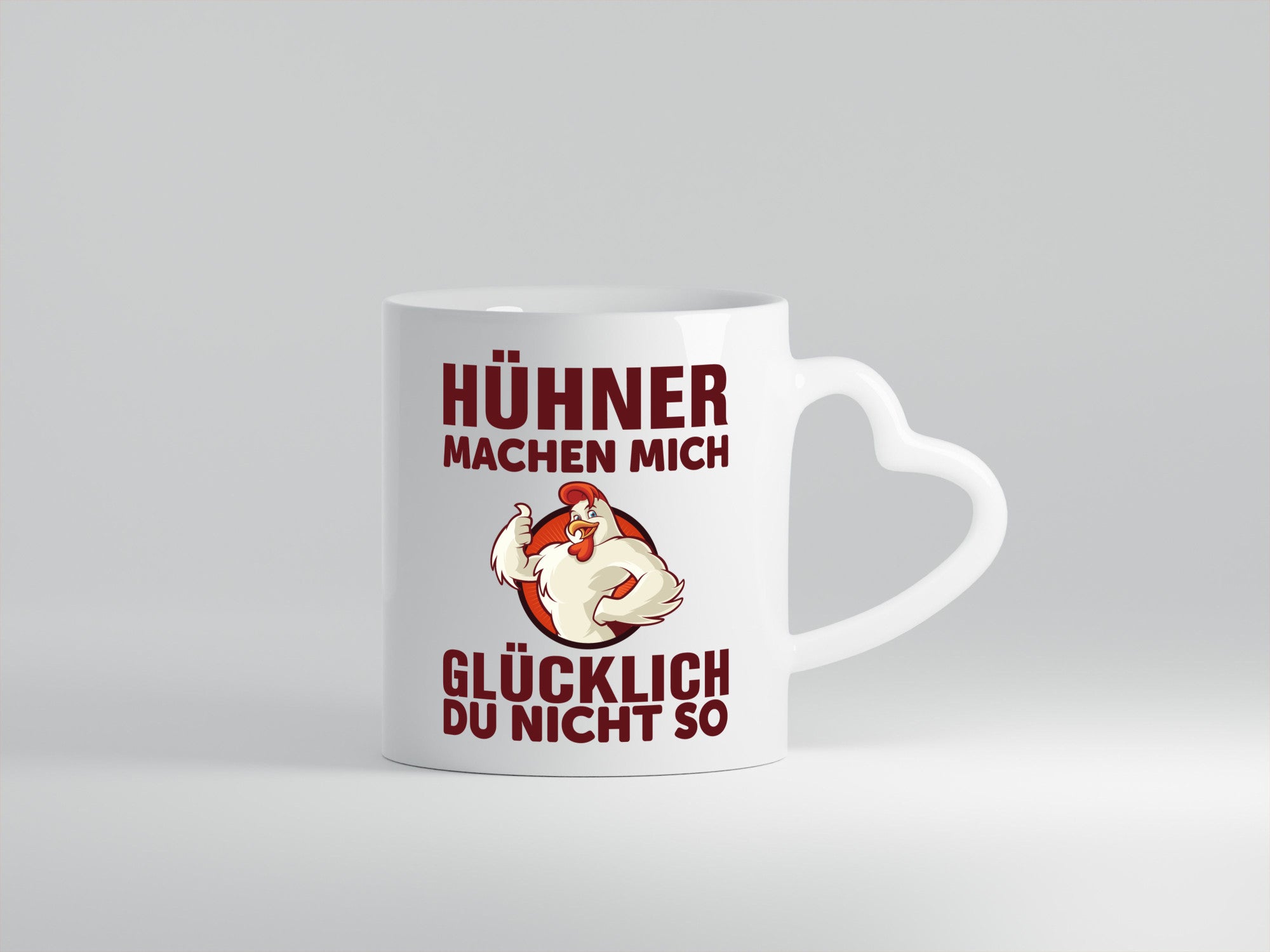 Hühner Tasse | Spruch witziges Huhn Bauer Humor Geschenkidee