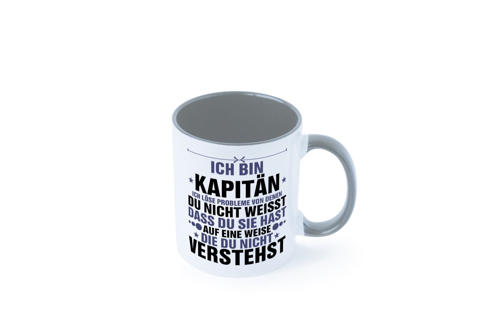 Löse Probleme: Kapitän | Schiffskapitän Schiff v2 Geschenk Humor Geschenkidee